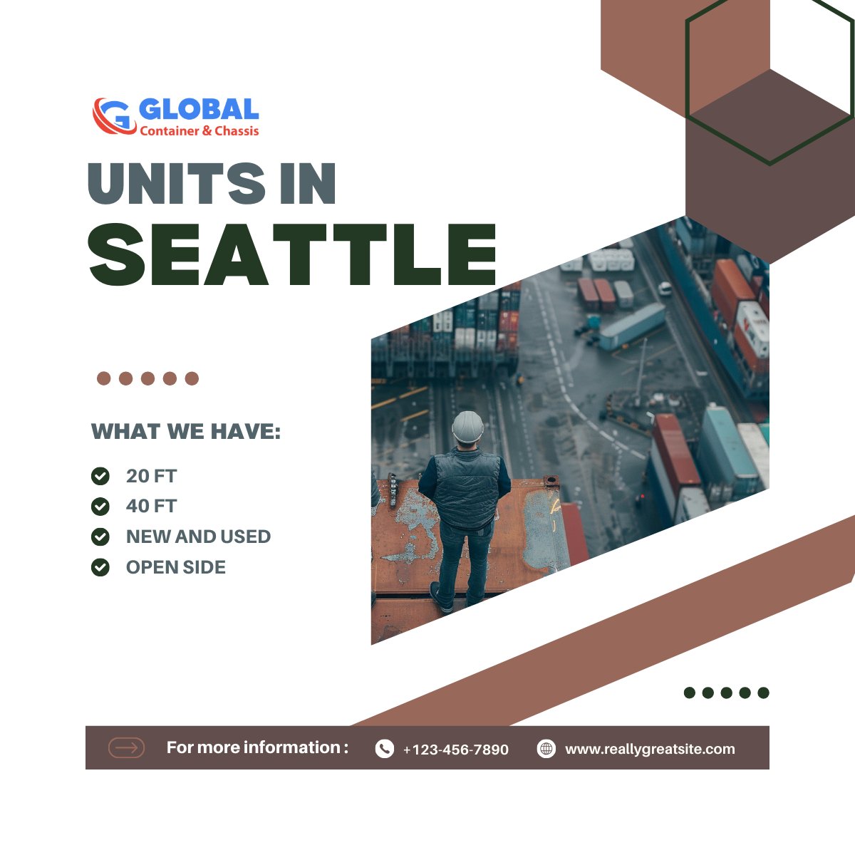 Reliable Containers. Real-World Solutions.

Contact us for more details.
For inquiries and faster transactions call us at:
☎️ 1 (302)330-7090
#GCCHaul #GlobalContainers #GCCHotOffers