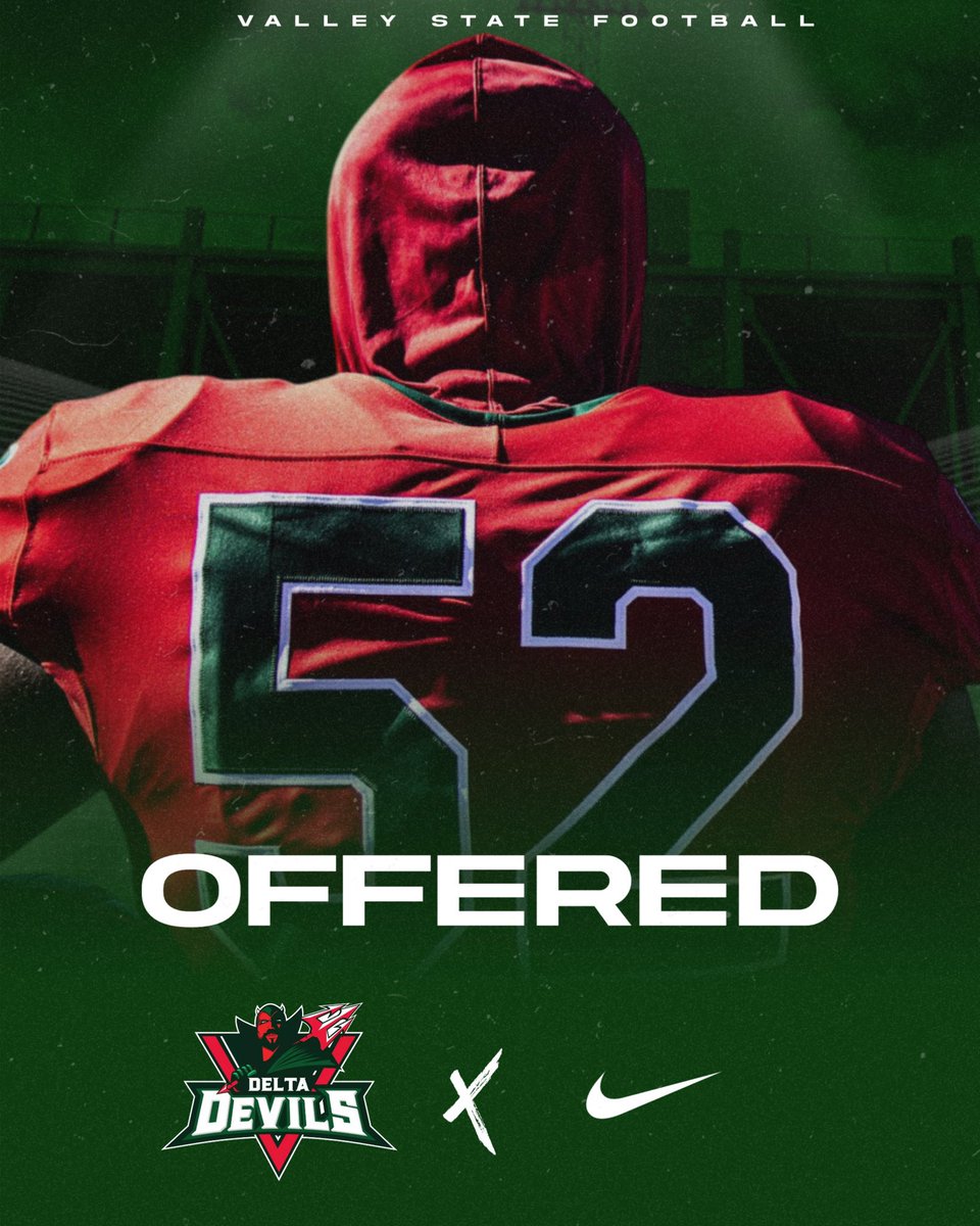 Myrlinski Jean-Charles (@myrlinski_jc) on Twitter photo #AGTG After a great conversation with <a href="/CoachBingham7/">Zavian Bingham</a> I’ve been blessed to announce my first official Division 1🚨offer from <a href="/ValleyStateFB/">Mississippi Valley State University Football 🟢🔴</a> Lord knows work work don't stop!
<a href="/TaravellaF55408/">Taravella Football</a> <a href="/84johnson84/">Tyler</a>
<a href="/247recruiting/">247Sports Recruiting</a> <a href="/Rivals/">Rivals</a> <a href="/247Sports/">247Sports</a>
<a href="/5StarScouting/">5StarScouting™</a> <a href="/raj_manjrekar/">🏈🏀🎾Highlight_TheAthlete ⚾️🥎⚽️</a> #AGTG After a great conversation with <a href="/CoachBingham7/">Zavian Bingham</a> I’ve been blessed to announce my first official Division 1🚨offer from <a href="/ValleyStateFB/">Mississippi Valley State University Football 🟢🔴</a> Lord knows work work don't stop!
<a href="/TaravellaF55408/">Taravella Football</a> <a href="/84johnson84/">Tyler</a>
<a href="/247recruiting/">247Sports Recruiting</a> <a href="/Rivals/">Rivals</a> <a href="/247Sports/">247Sports</a>
<a href="/5StarScouting/">5StarScouting™</a> <a href="/raj_manjrekar/">🏈🏀🎾Highlight_TheAthlete ⚾️🥎⚽️</a>
