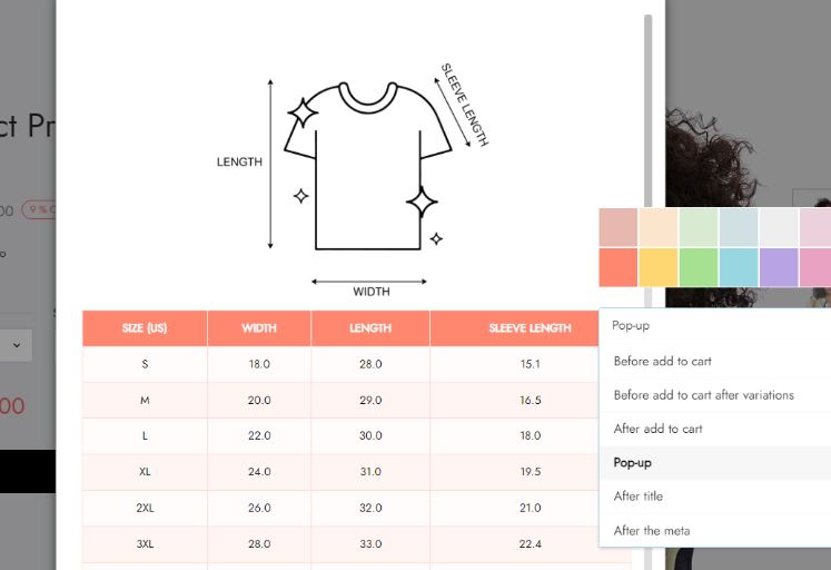 wpblackbelt's tweet image. WooCommerce Product Size Chart Extension - is.gd/Yq3gSj - #SizeChart