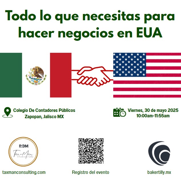 Nazcar67's tweet photo. Te invitamos a nuestro próximo seminario: Todo lo que necesitas para hacer negocios en EUA, este viernes 30 de Mayo de 2025 en el Colegio de Contadores Públicos de Guadalajara en Zapopan, 10am, para registrarse: https://t.co/CwLcAiSjcG https://t.co/BDLDxNlCiM