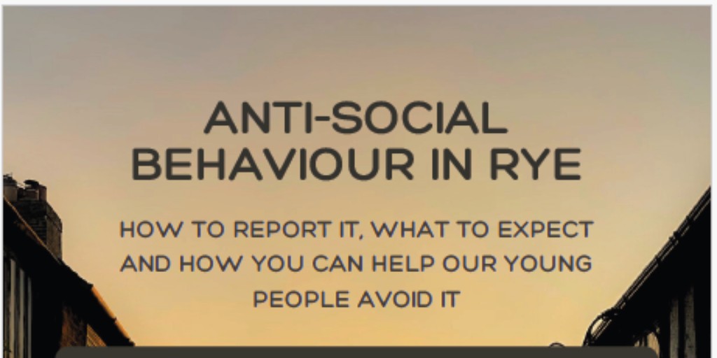 Calling all residents &amp; businesses in the #Rye area! On Sat 31 May, there's an event to look at the issue of anti social behaviour. You'll be able to meet the Police team, MP, local Councillors, &amp; youth workers. Tilling Green Community Centre, Mason Road -10.30am until 12.30pm.