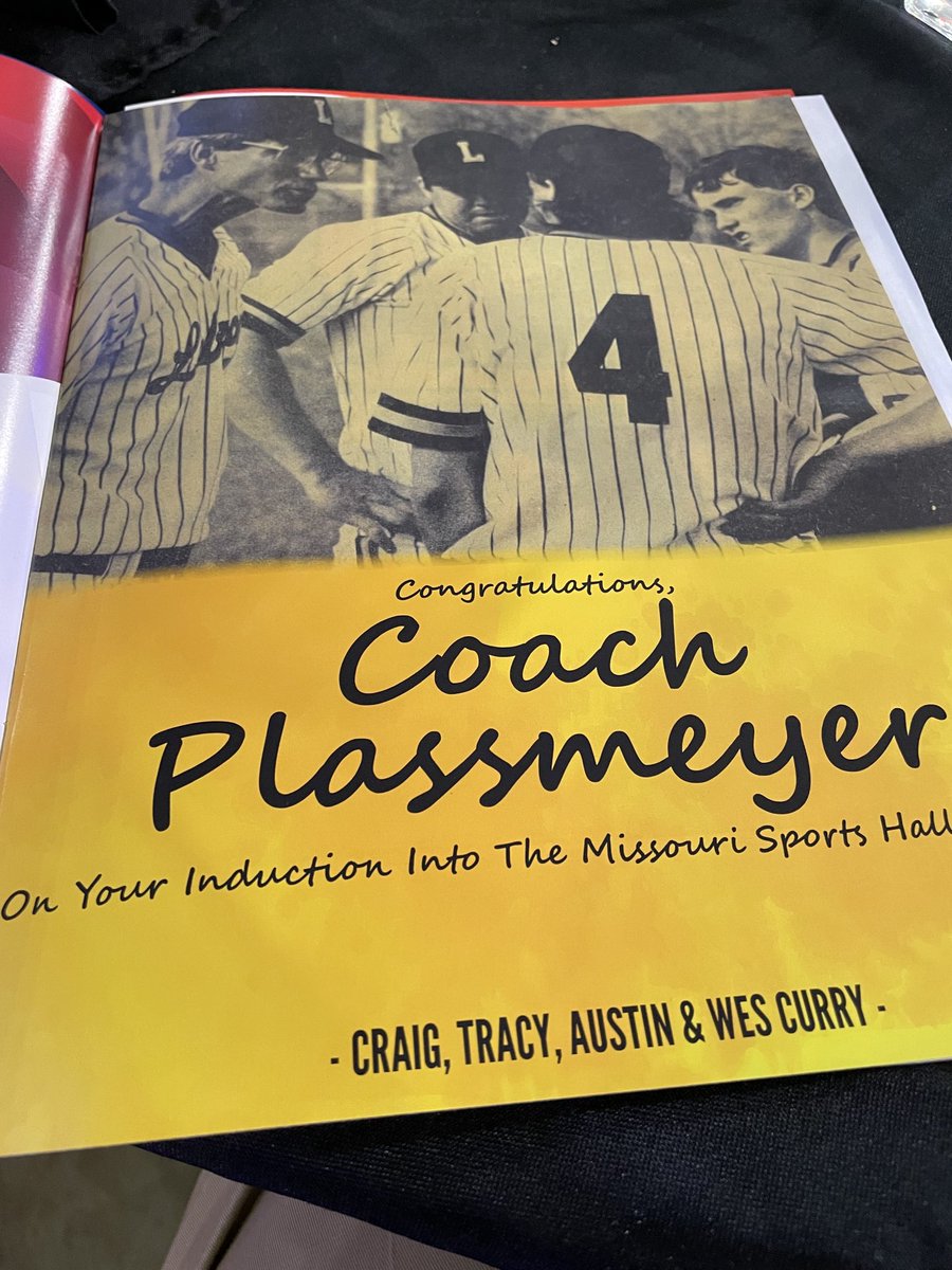 Big day in Springfield for this gentleman from Owensville who took Lebanon baseball ⚾️ on a 25 year run of success..Was an honor to broadcast his games..The Hall calls today for Dave Plassmeyer. Congratulations!!