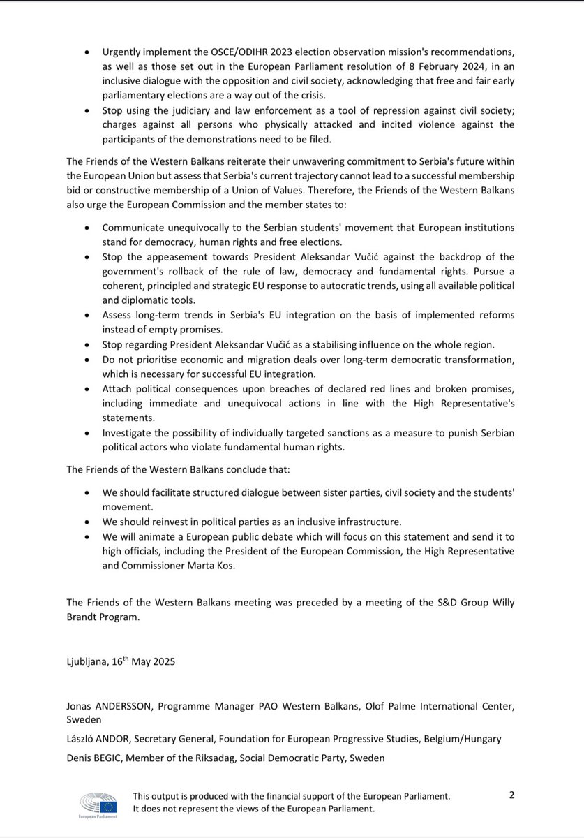 S&D Group tweet media