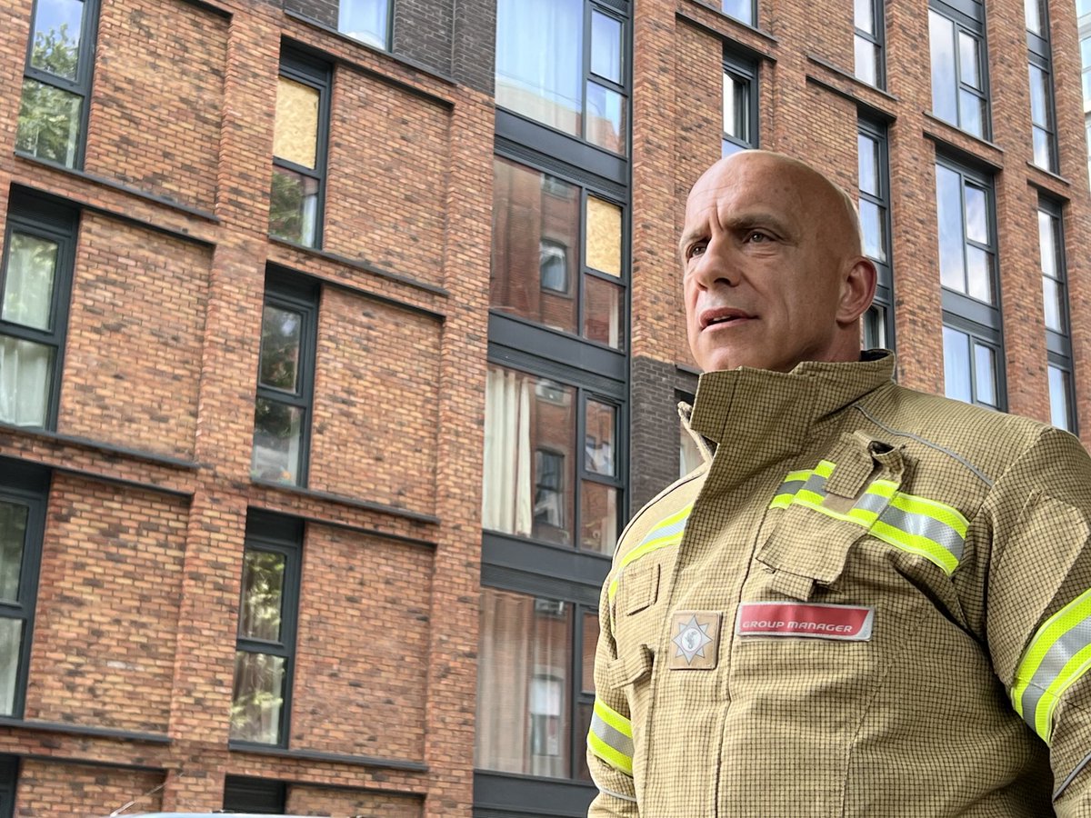 Paul Smith of Avon Fire &amp; Rescue Service confirmed that yesterday’s fire in Castle Park View Block C was caused by the charging of an e-scooter battery. All residents have been asked by their housing association to vacate the building.
