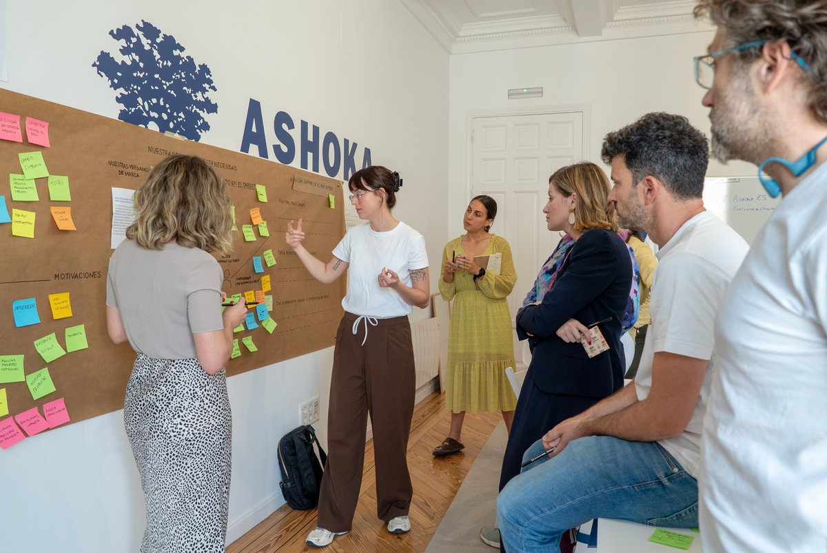 Ashoka España (@ashokaspain) on Twitter photo 🎨 Ayer, parte de nuestro Comité Asesor participó en una sesión creativa con #picnic para co-crear los mensajes de las próximas campañas de #AIforBetter junto a @chocolate_ag.
¡Seguimos impulsando una IA con propósito! 🌍
🔗 ashoka.org/es-es/ai-better
#Ashoka #IAconPropósito 🎨 Ayer, parte de nuestro Comité Asesor participó en una sesión creativa con #picnic para co-crear los mensajes de las próximas campañas de #AIforBetter junto a @chocolate_ag.
¡Seguimos impulsando una IA con propósito! 🌍
🔗 ashoka.org/es-es/ai-better
#Ashoka #IAconPropósito