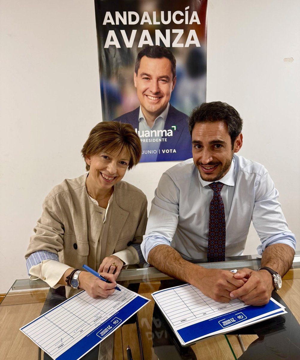 Mi aval a <a href="/NunezFeijoo/">Alberto Núñez Feijóo</a> 

Seriedad, proyecto y compromiso con la España que merecemos. El Casco Antiguo del PP de Sevilla, está y estará trabajando unido a tu lado #Equipo

#SevillaConFeijoo 
#21CongresoNacionalPP