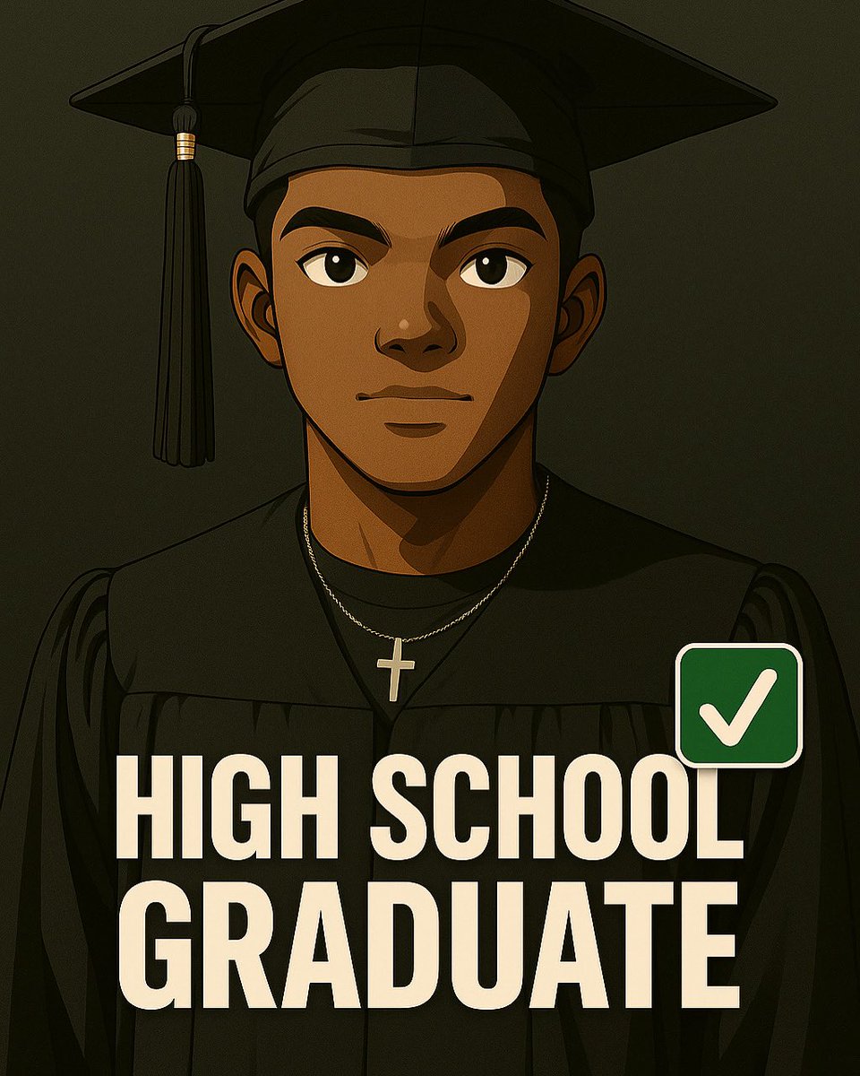 I graduated high school at 15.
Yeah, I know what some people think when they hear that.

Some think I’m capping.
Some think we cheated the system or did something sketchy.

But nah… it’s just hard work, focus, and learning how to move smart.

Now it’s on to the next chapter!