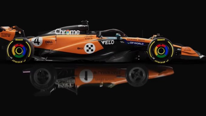 Formula1Fangio's tweet image. Aunque es una livery en homenaje a los #McLaren previo a los años 70 donde también predominaba el naranja...

¿No les hace acordar al #Arrows cuando se asoció con #Orange en los 2000, como el de Jos #Verstappen?