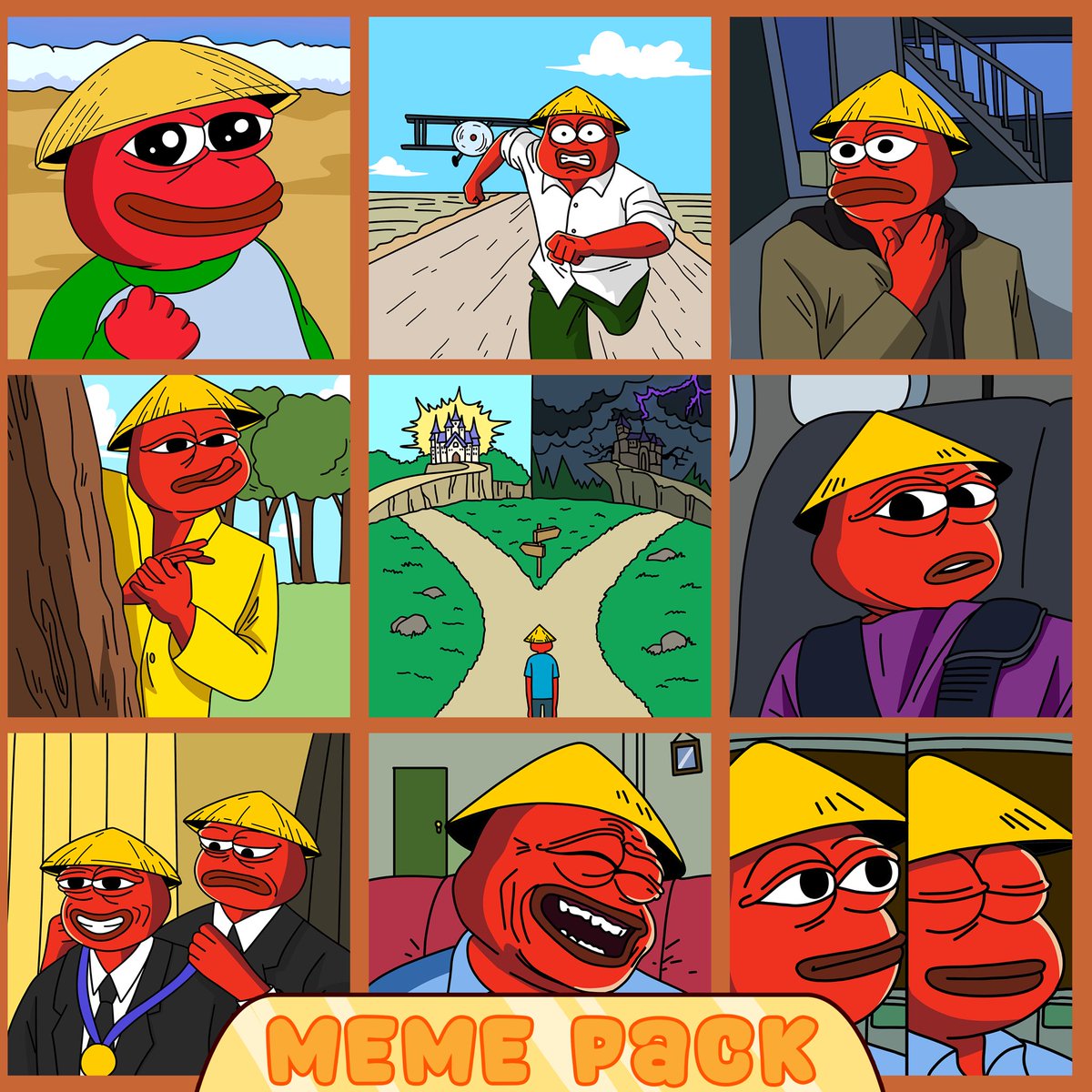 A strong meme game means a strong brand. Let’s build yours today.🎉

Commissioned by: <a href="/Peipeierc20/">PeiPei</a> $PEIPEI

Thank you for letting us be a part of building your brand.