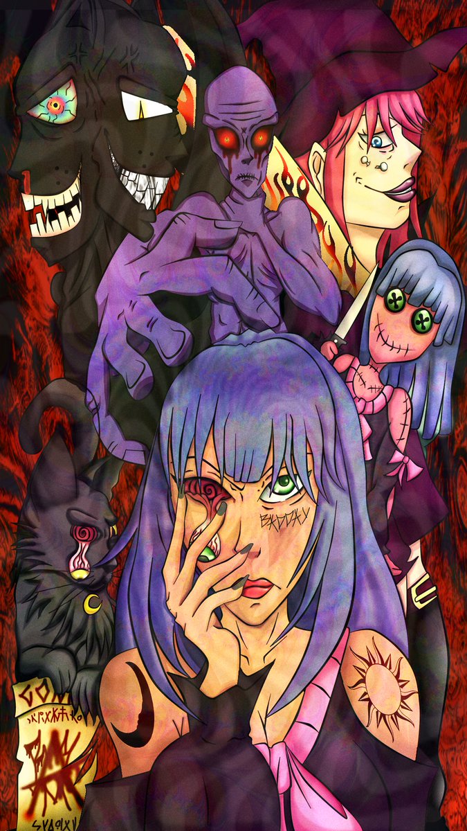 ConceptArt do Jogo "O que é a Realidade?" fiz um tempo atrás a

#RPGMAKERWITH #horrorgame #RPGMakerHorrorGames