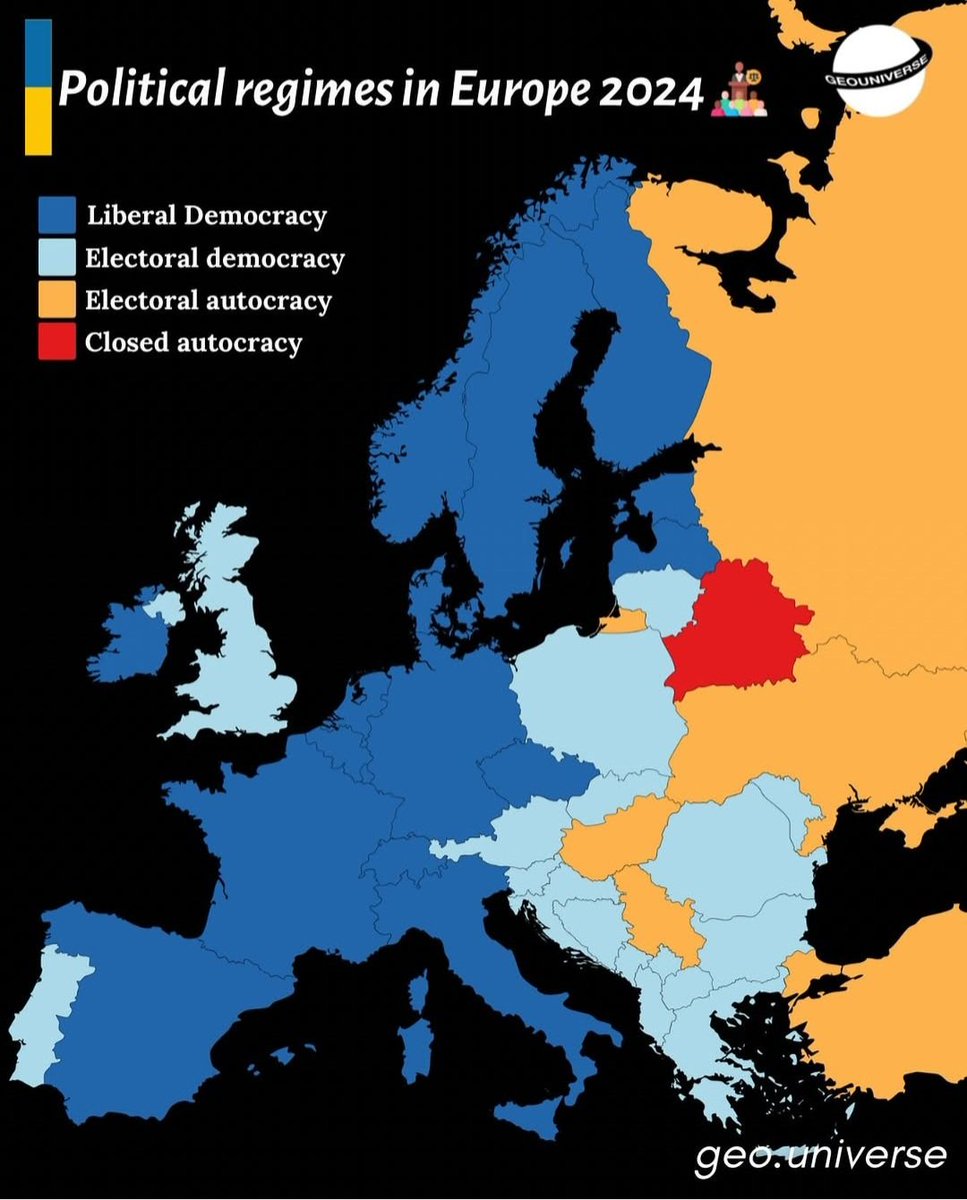 Serbia and Hungary and Turkey are classified as Electoral Autocracy same as Russia
That is hard truth....