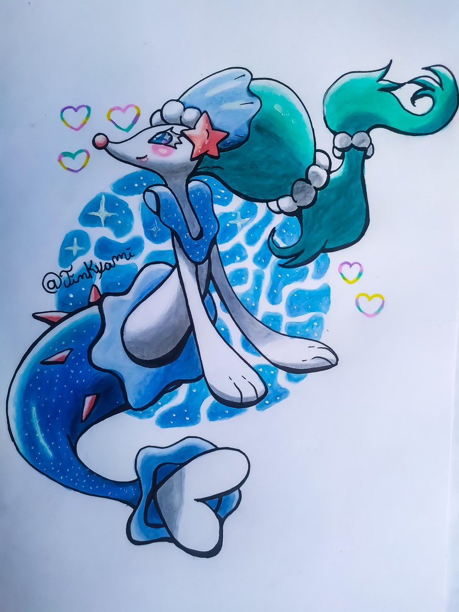 jinkyami's tweet photo. @YuuOwl_ Oie podem me chamar de Jinky, gosto de desenhar no estilo tradicional. ✨ https://t.co/hUHHTPsIeG