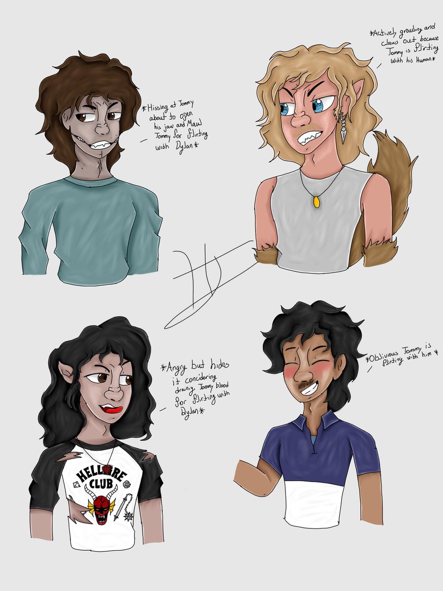 Hj_coolart's tweet photo. Here is a Stranger things Au Where Dylan is actively rescuing and dating 3 monsters Demo Steve, werewolf Billy and KAS Eddie.
#hj_coolart #myart #oc #au #strangerthings #strangerthingsau #dylanwalkeroc #steveharrington #billyhargrove #eddiemunson https://t.co/cDiRnDqlYf