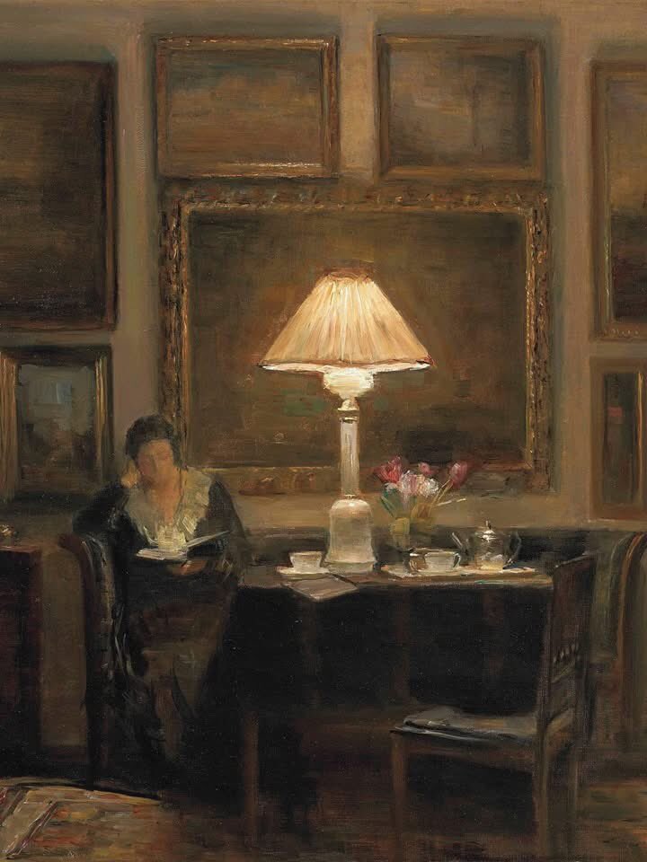 lucia davi (@davlucia) on Twitter photo La vita è questa,una scheggia di luce che finisce nella notte
Louis Ferdinand Celibe
Buona serata <a href="/PasqualeTotaro/">Pasquale Totaro</a> e amici tutti e più tardi una notte tranquilla
Carl Vilhelm Holsoe
Una signora che legge alla luce di una lampada La vita è questa,una scheggia di luce che finisce nella notte
Louis Ferdinand Celibe
Buona serata <a href="/PasqualeTotaro/">Pasquale Totaro</a> e amici tutti e più tardi una notte tranquilla
Carl Vilhelm Holsoe
Una signora che legge alla luce di una lampada