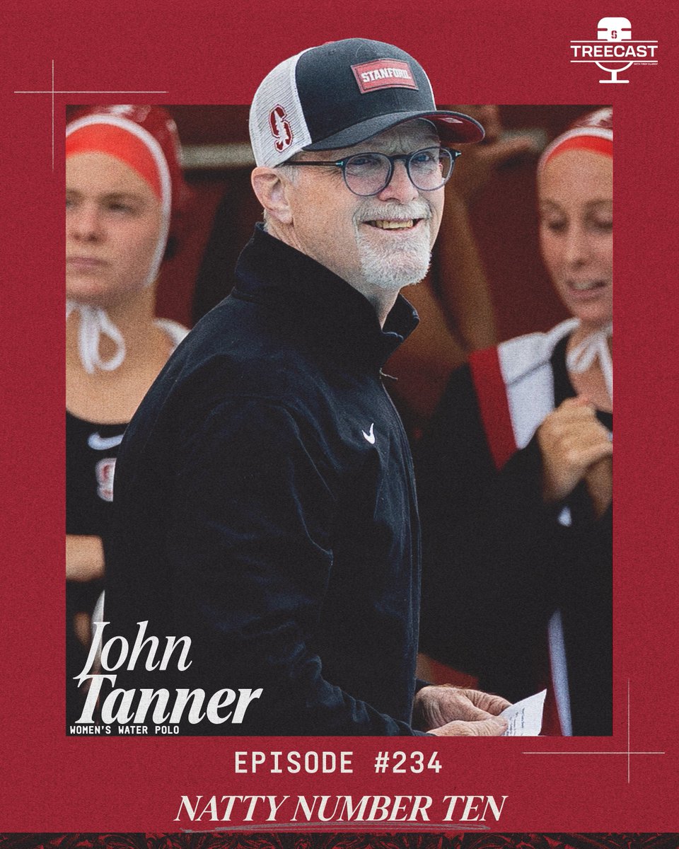 Stanford Cardinal 🌲🤓 (@gostanford) on Twitter photo Natty. Number. Ten. 🏆
<a href="/Stanfordh2opolo/">Stanford Women’s Water Polo</a> head coach John Tanner joins the TreeCast this week to talk about the 2025 NCAA Championship!
🔊 » gostanford.com/treecast234 Natty. Number. Ten. 🏆
<a href="/Stanfordh2opolo/">Stanford Women’s Water Polo</a> head coach John Tanner joins the TreeCast this week to talk about the 2025 NCAA Championship!
🔊 » gostanford.com/treecast234