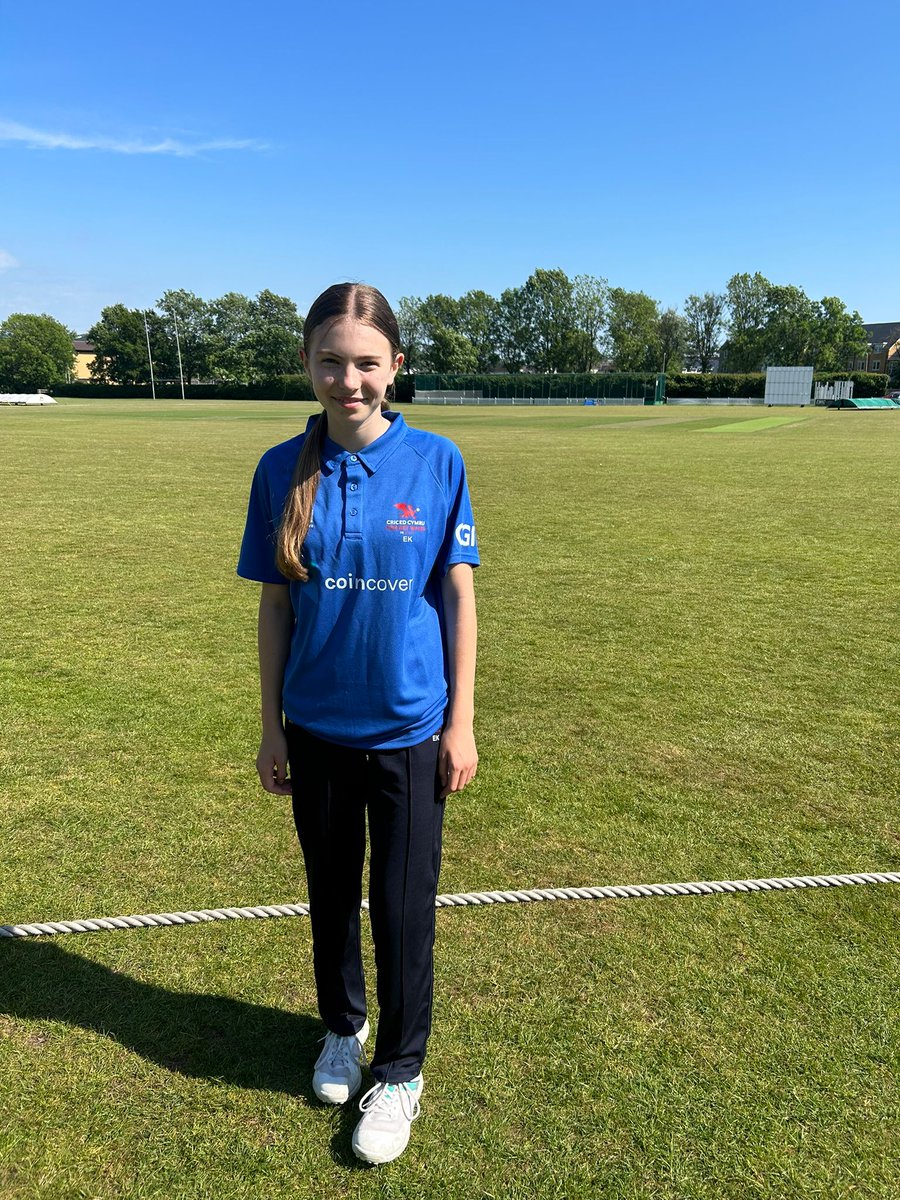 PontarddulaisCC's tweet photo. Fe wnaeth Efa Killa cynrychioli De Cymru heddiw am y tro cyntaf yn erbyn Ysgol Trefynwy. Da iawn Efa
Efa Killa represented Cricket Wales South for the first time today against Monmouth school. Well done Efa 👏 https://t.co/NkBS0PzDTV
