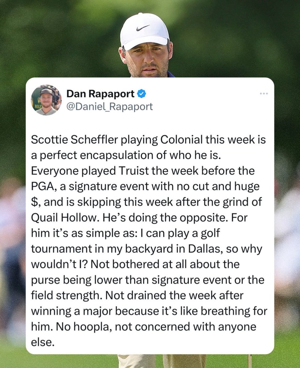 Scottie is a true “For the love of the game” type of guy 💯
