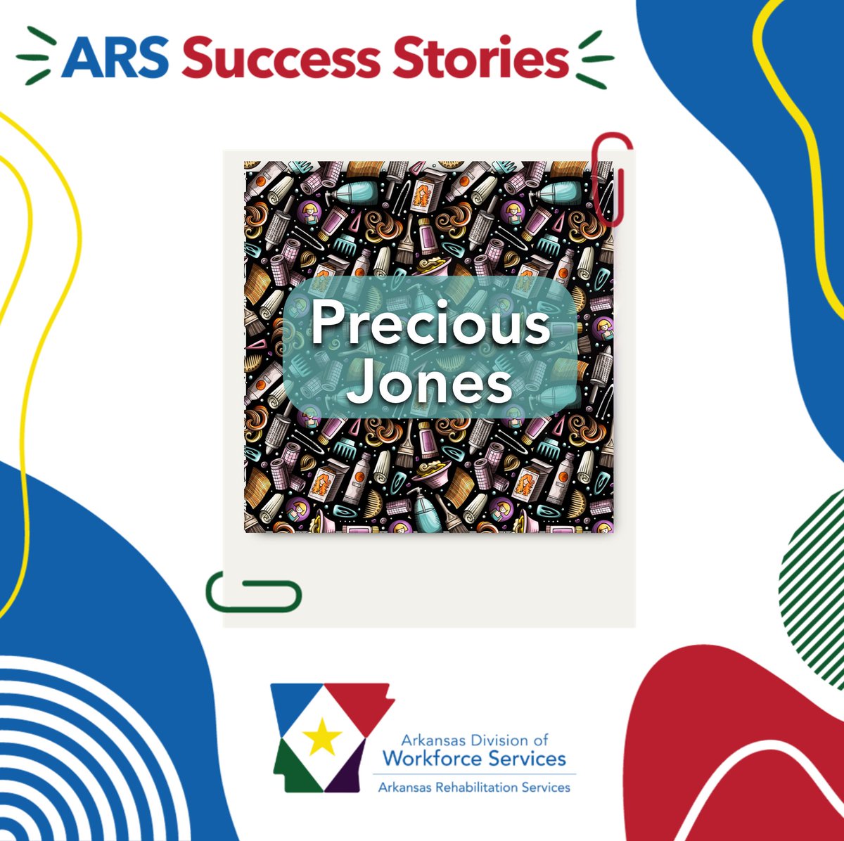 With help from ARS, Precious was able to start her own business and a new career! Read about her story here:
dws.arkansas.gov/wp-content/upl…