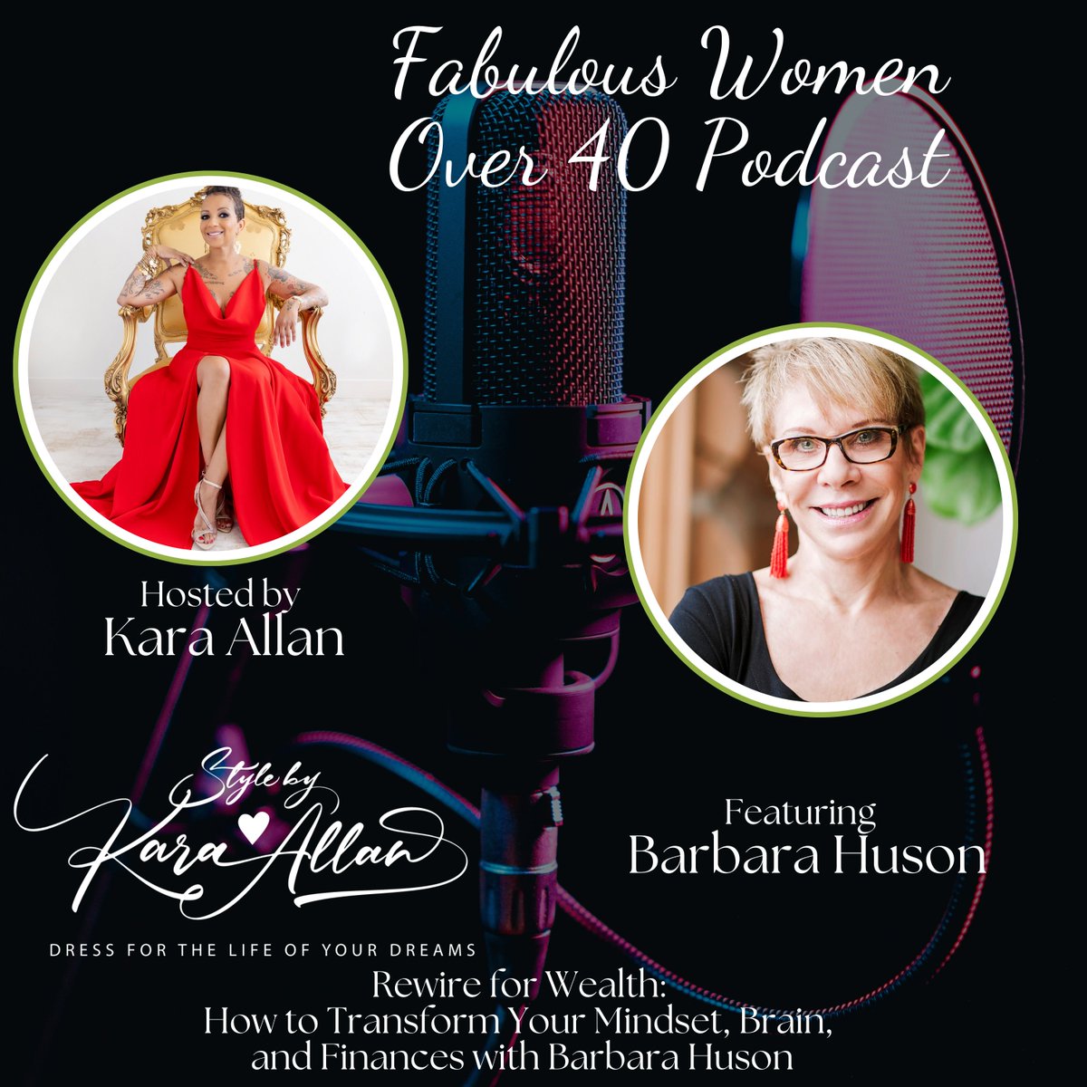 Listen to "Rewire for Wealth: How to Transform Your Mindset, Brain, and Finances with Barbara Huson" by Fabulous Over 40 Hosted by Kara Allan. bit.ly/BarbaraHusonRe… #podcast #money #WealthBuilding #KaraAllan #BarbaraHuson #fabulousover40 <a href="/TheBarbaraHuson/">Barbara Huson</a>