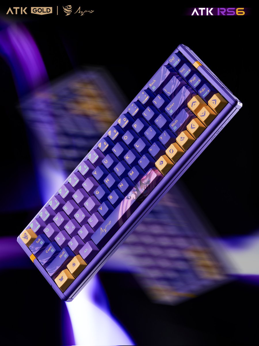 🎮 ATK RS6 × ASPAS | Champion’s Choice 
🏆A design born for big stage – now in your hands
🔗atk.store/products/atk-a…
#ATK #RS6 #Aspas #Gaming #Keyboard #Valorant #esport