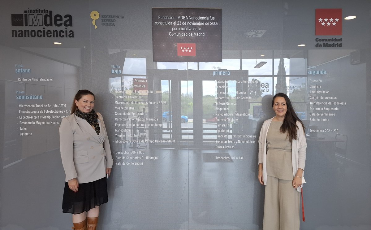 IChF PAN (@ichf_pan) on Twitter photo Advancing international collaboration in science communication, #IChF’s PR Manager took part in a job shadowing visit at <a href="/IMDEA_Nano/">IMDEA Nanociencia 🔬</a> 🇪🇸—exploring effective outreach, internal comms & visibility tools: ichf.edu.pl/en/press/explo…
#SciComm #IMDEANanociencia
Thanks for the warm welcome! Advancing international collaboration in science communication, #IChF’s PR Manager took part in a job shadowing visit at <a href="/IMDEA_Nano/">IMDEA Nanociencia 🔬</a> 🇪🇸—exploring effective outreach, internal comms & visibility tools: ichf.edu.pl/en/press/explo…
#SciComm #IMDEANanociencia
Thanks for the warm welcome!