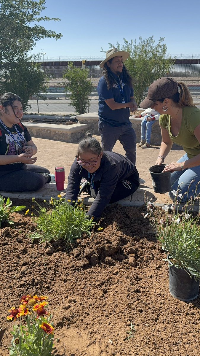 Bowie Jardin and La Semilla collaborating to create a summer garden. <a href="/CTE_EPISD/">CTE_EPISD</a>