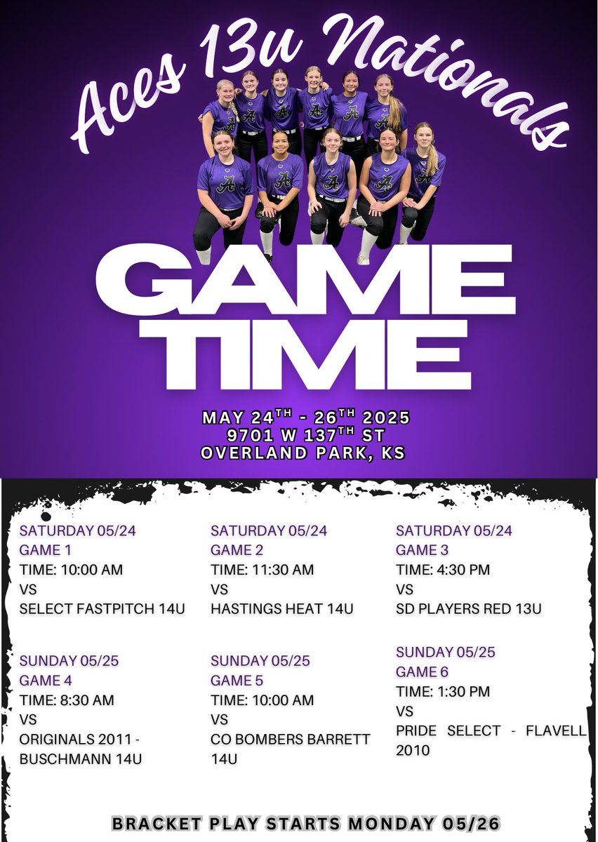 EMartin_2011's tweet image. ‼️We’re back in Kansas this weekend‼️
Go Aces! 💪🏼🥎