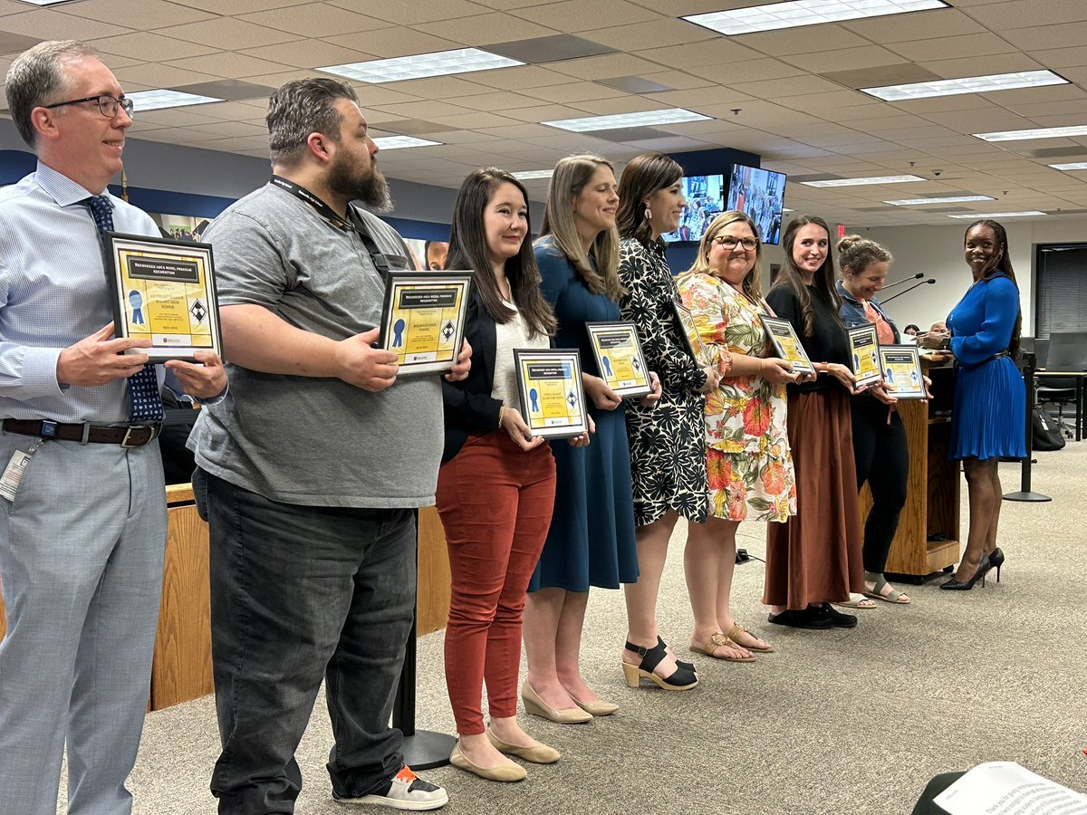 Congratulations to Mrs. Montague, <a href="/PowellesPLAY/">Powell Elementary</a> School Counselor! Her hard work truly pays off! Because of her investment, Powell’s counseling program is recognized for receiving the RAMP designation!