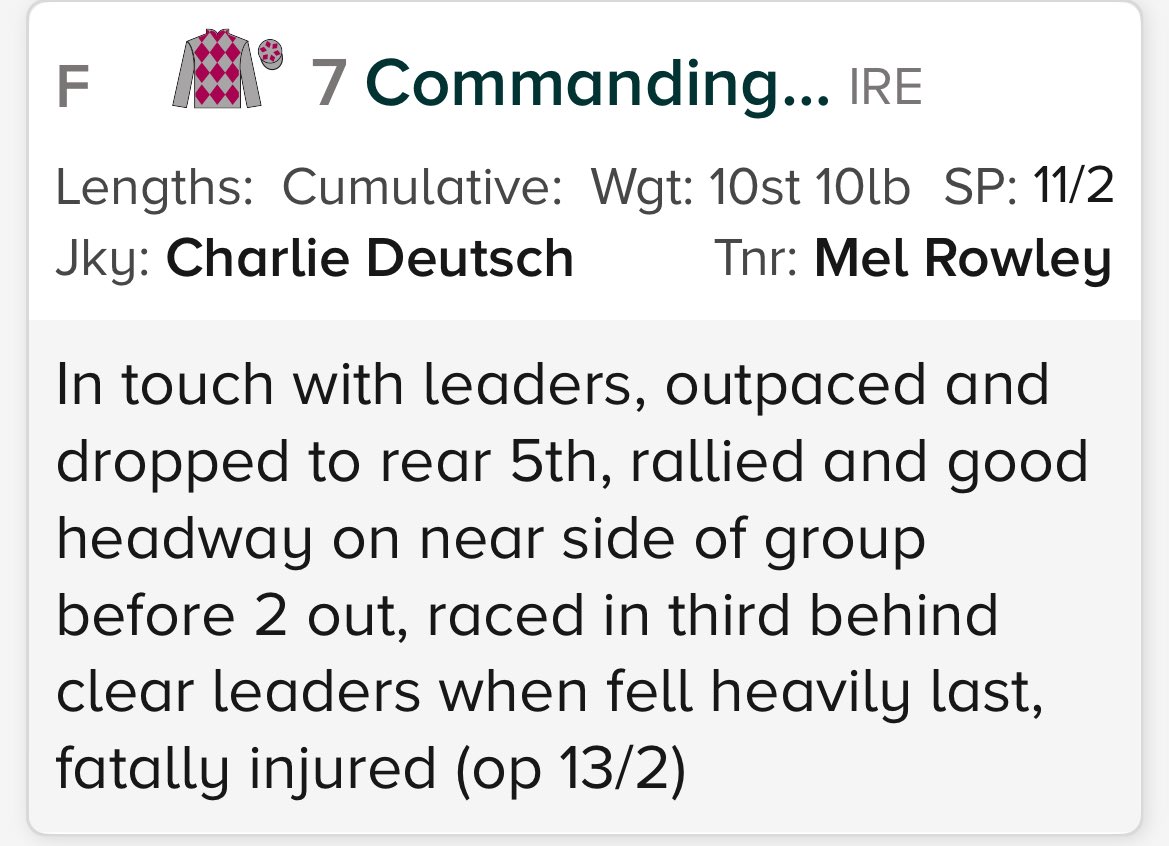 Commanding View killed at Warwick today 21/5/25 #banhorseracing #YouBetTheyDie