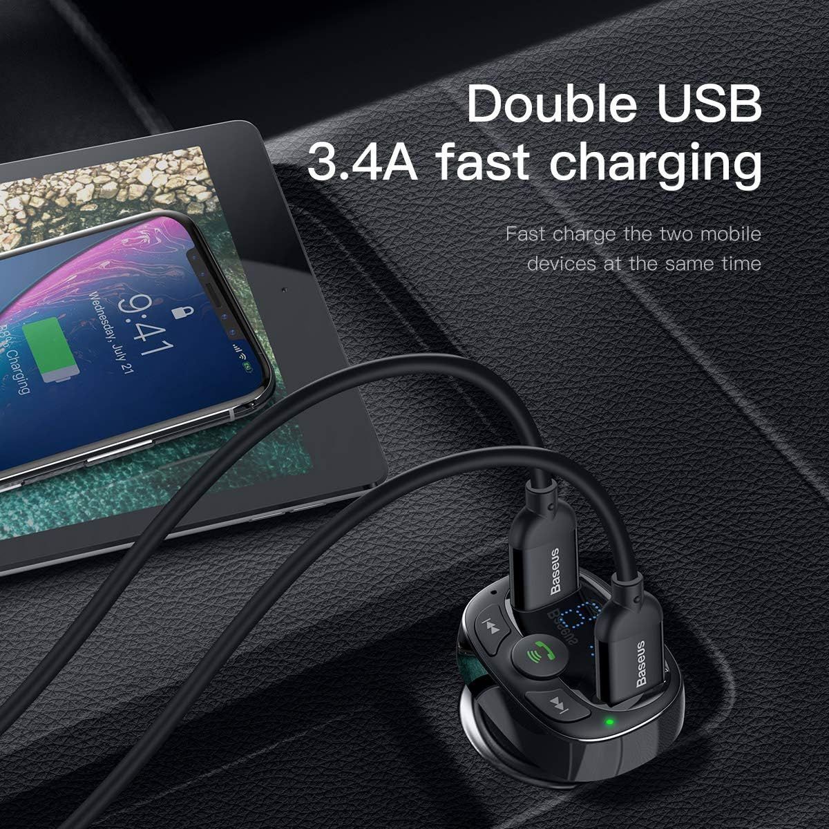PlentyGadgets's tweet photo. Buy a Baseus T Shaped S-09A Car Bluetooth MP3 Player (Standard Edition)🔥🔥🔥 from @PlentyGadgets. 

To order WhatsApp 08138068586 or send a DM. 

Tottenham Atiku #EndPoliceBrutality Manchester United Islam Derrick #UELfinal #GGMU Steeling https://t.co/s6VDUP11pZ
