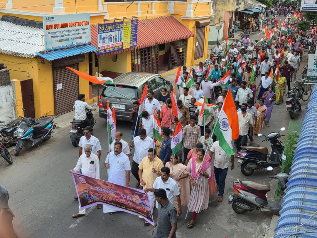 Venkatesan_MLA (Modi Ka Parivar) (@venkatesan_mla_) on Twitter photo இன்று தட்டாஞ்சாவடி சட்டமன்ற தொகுதியில் நடைபெற்ற தேச பக்தர்களின் பேரணியில் மதிப்பிற்குரிய #புதுச்சேரி பாஜக மாநில தலைவரும் மாநிலங்களவை உறுப்பினருமான திரு. <a href="/SelvaMPPY/">S. Selvaganabathy, M.P.</a> அவர்கள் மற்றும் நிர்வாகிகள் மற்றும் பொதுமக்களுடன் கலந்துகொண்டபோது.
<a href="/narendramodi/">Narendra Modi</a>
<a href="/BJP4India/">BJP</a>
<a href="/BJP4Puducherry/">BJP Puducherry</a> இன்று தட்டாஞ்சாவடி சட்டமன்ற தொகுதியில் நடைபெற்ற தேச பக்தர்களின் பேரணியில் மதிப்பிற்குரிய #புதுச்சேரி பாஜக மாநில தலைவரும் மாநிலங்களவை உறுப்பினருமான திரு. <a href="/SelvaMPPY/">S. Selvaganabathy, M.P.</a> அவர்கள் மற்றும் நிர்வாகிகள் மற்றும் பொதுமக்களுடன் கலந்துகொண்டபோது.
<a href="/narendramodi/">Narendra Modi</a>
<a href="/BJP4India/">BJP</a>
<a href="/BJP4Puducherry/">BJP Puducherry</a>