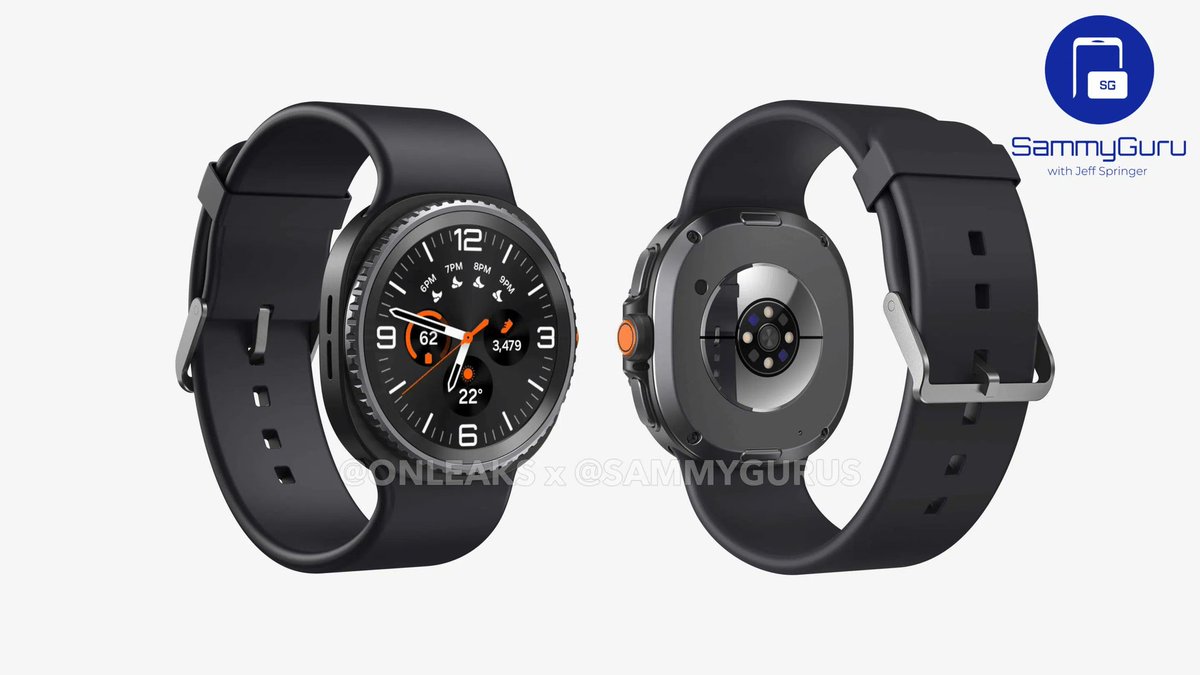 WorkaholicDavid's tweet photo. Here's our first look at Galaxy Watch8 Classic! 😍

Thoughts?
Via @sammygurus and @OnLeaks https://t.co/NZE7IBUKRG