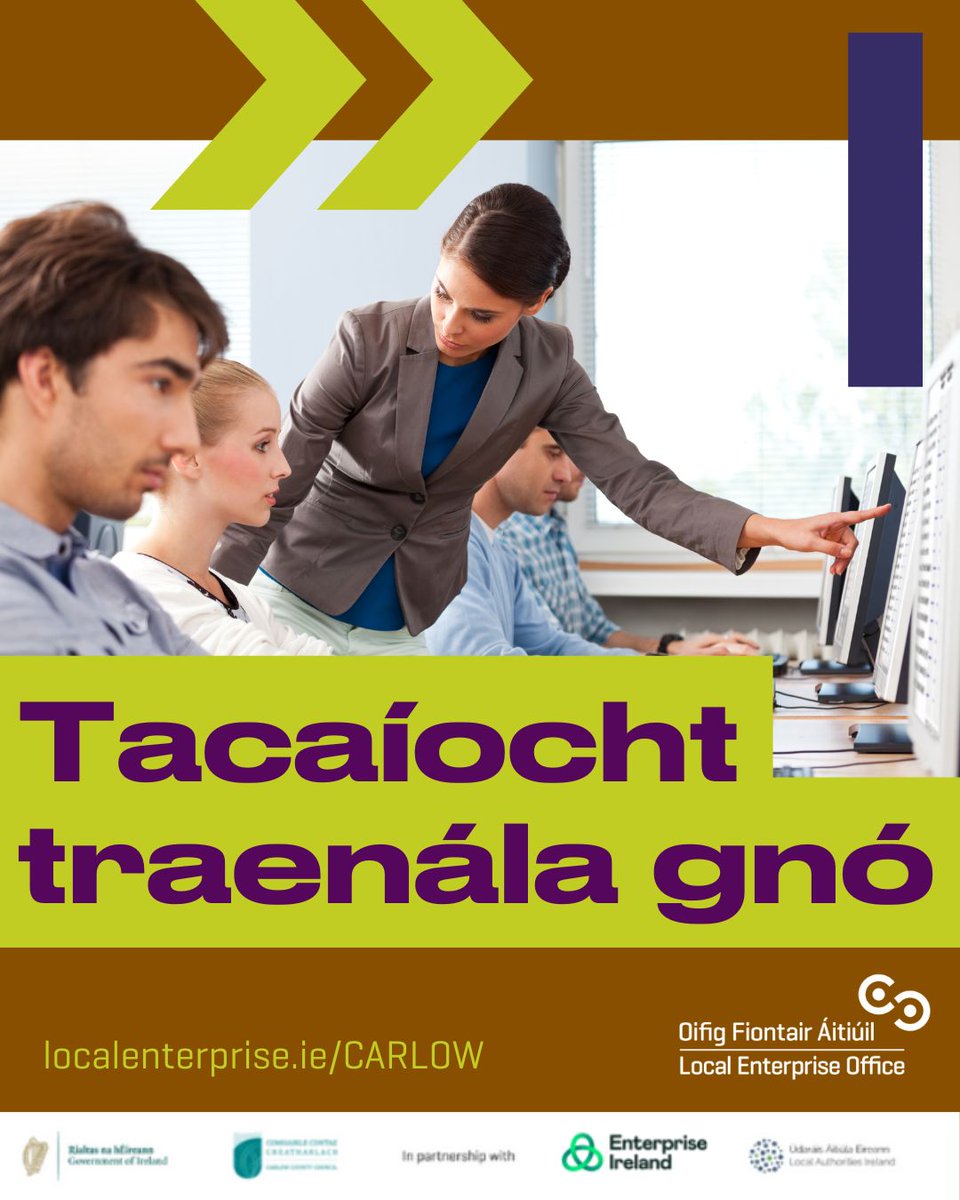 inCarlow | Carlow LEO (@carlowleo) on Twitter photo Faigh eolas maidir le chĂșrsaĂ traenĂĄla gnĂł atĂĄ le teacht i gcontae Ceatharlach ag buff.ly/2qgmIez
#Ceatharlach
@carlow_co_co <a href="/carlowchamber/">County Carlow Chamber</a> Faigh eolas maidir le chĂșrsaĂ traenĂĄla gnĂł atĂĄ le teacht i gcontae Ceatharlach ag buff.ly/2qgmIez
#Ceatharlach
@carlow_co_co <a href="/carlowchamber/">County Carlow Chamber</a>