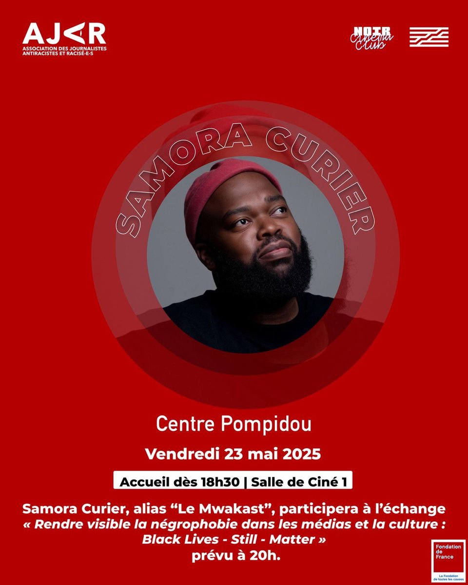 AJAR (@ajaracisees) on Twitter photo <a href="/NBeausson/">Nadege B.Diagne</a> 3ème et dernier invité, nous accueillerons vendredi Samora Curier, le streameur guadeloupéen connu sous le nom <a href="/LeMwakast/">MWAKAST 🇭🇹🇳🇨🇵🇸</a>. Il ne reste plus qu'une cinquantaine de places pour cet événement sur la négrophobie en France, 5 ans après le second mvt #blm. Pensez à réserver ! <a href="/NBeausson/">Nadege B.Diagne</a> 3ème et dernier invité, nous accueillerons vendredi Samora Curier, le streameur guadeloupéen connu sous le nom <a href="/LeMwakast/">MWAKAST 🇭🇹🇳🇨🇵🇸</a>. Il ne reste plus qu'une cinquantaine de places pour cet événement sur la négrophobie en France, 5 ans après le second mvt #blm. Pensez à réserver !