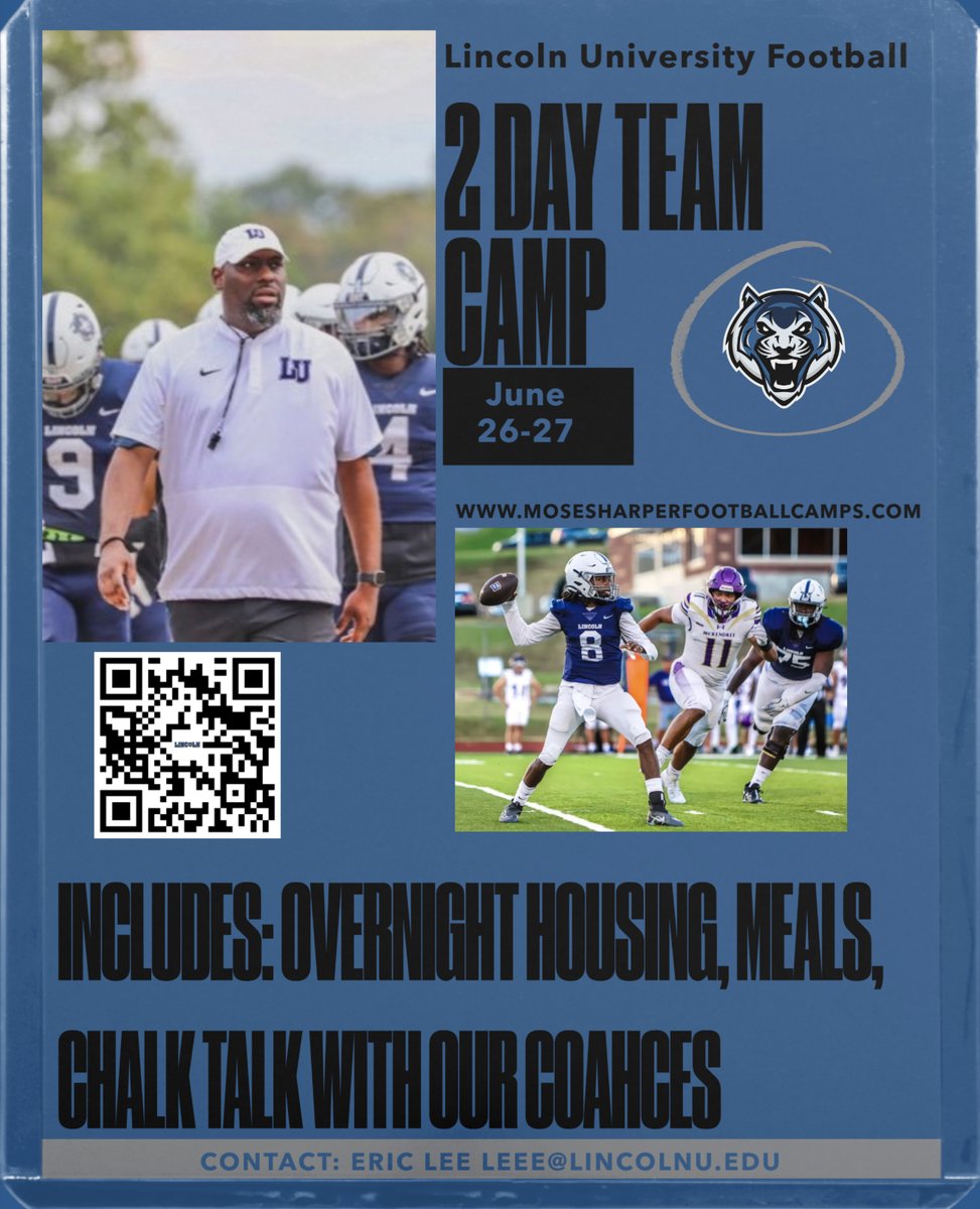 mosesharperfootballcamps.com/#sl-scrolldown… 
IT'S GOING DOWN!!! SIGN UP NOW FOR TEAM CAMP &amp; OUR INDIVIDUAL SHOWCASE!! COME LEARN &amp; COMPETE!!! OPPORTUNITY!! OPPORTUNITY!! OPPORTUNITY!!