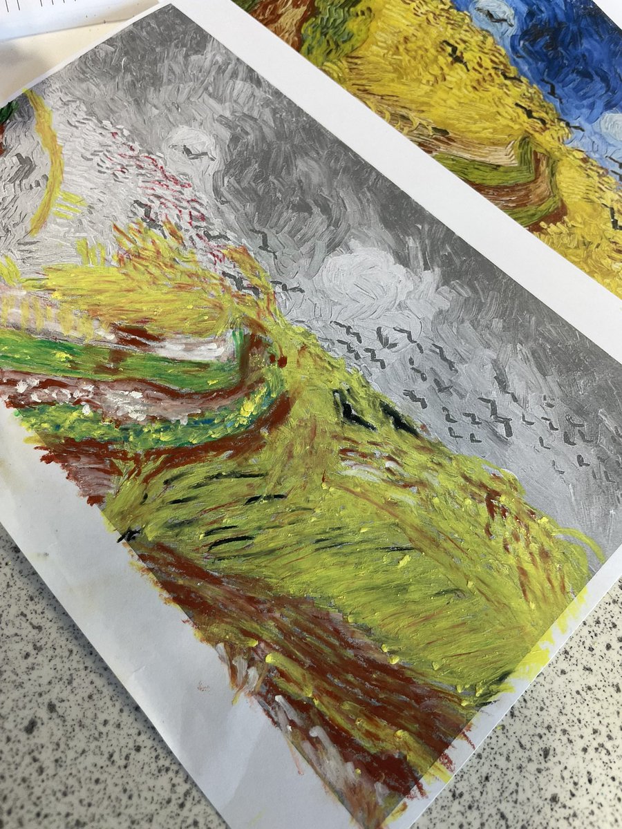 wolfretonart (@wolfretonart) on Twitter photo Trying to capture the expressive brush strokes in the haunting Van Gogh painting using oil pastels <a href="/ConsortiumTrust/">The Consortium Academy Trust</a> Trying to capture the expressive brush strokes in the haunting Van Gogh painting using oil pastels <a href="/ConsortiumTrust/">The Consortium Academy Trust</a>
