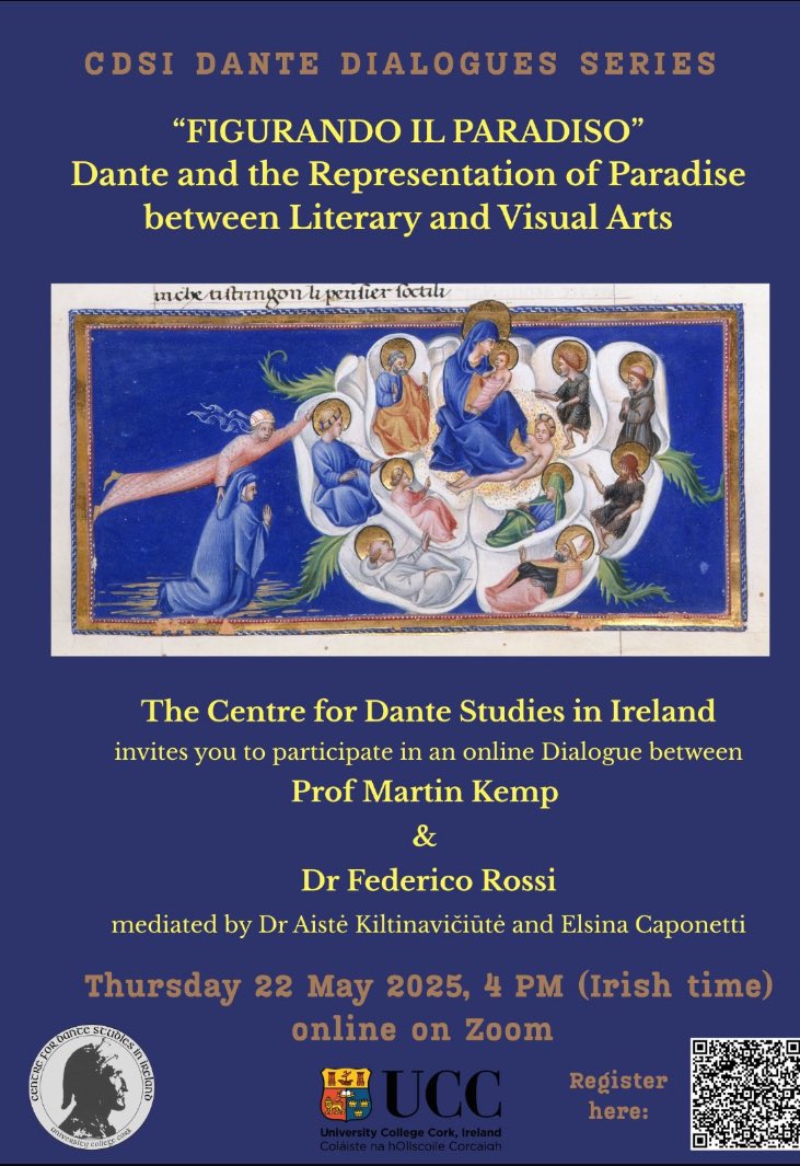 Happening tomorrow <a href="/danteinireland/">DanteInIreland</a>