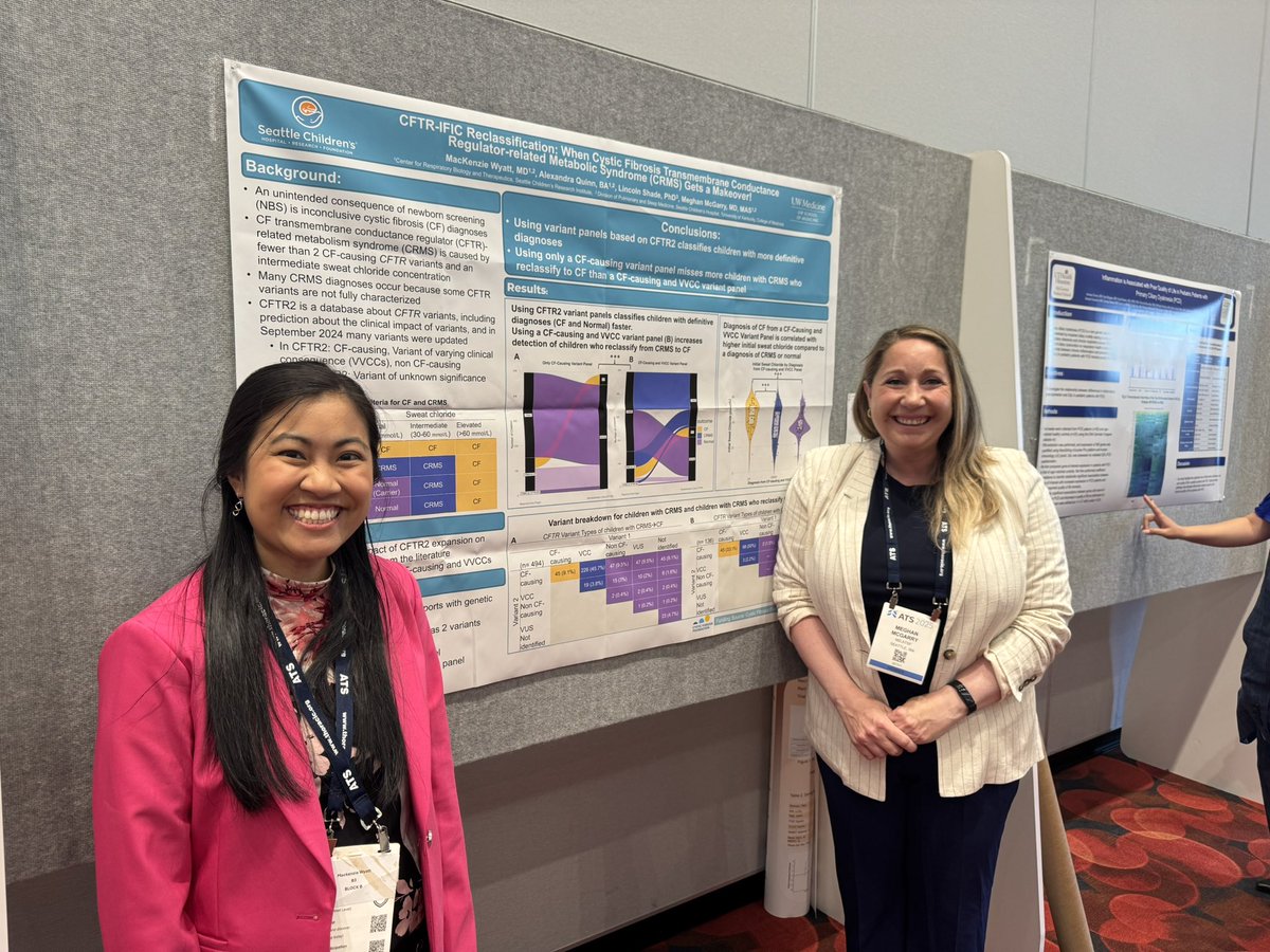 Dr Meghan McGarry (@drmeghanmcgarry) on Twitter photo So proud of Dr Mackenzie Wyatt, a <a href="/seattlechildren/">Seattle Children's</a> pulmonary fellow! She presented multiple times at #ats2025@ <a href="/atscommunity/">American Thoracic Society (ATS)</a> including winning an award for best case presentation! So proud of Dr Mackenzie Wyatt, a <a href="/seattlechildren/">Seattle Children's</a> pulmonary fellow! She presented multiple times at #ats2025@ <a href="/atscommunity/">American Thoracic Society (ATS)</a> including winning an award for best case presentation!