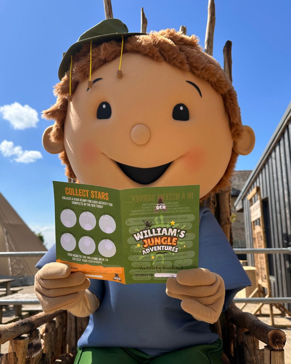 Get ready for a wild time – from our Den Tucker Trials to the Critter Trail and Jungle Disco, there’s something for every explorer! 🌴🐍🌟

Grab your free Jungle Booklet on arrival to help you uncover all the action-packed activities. Don’t miss out!
