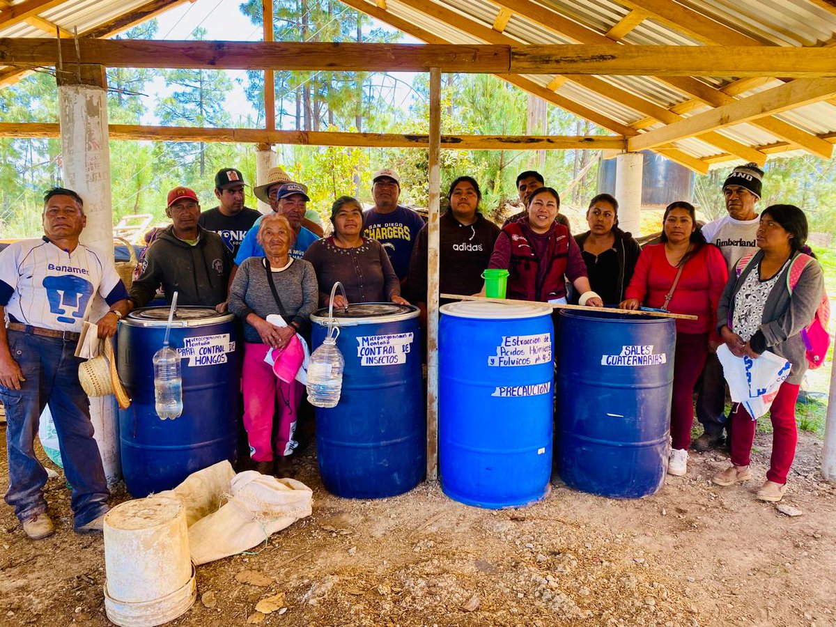 CONTRIBUÍMOS A UNA AGRICULTURA SUSTENTABLE Y EN TRANSICIÓN AGROECOLÓGICA EN LA MIXTECA

En la Agencia de Buenavista Totohi , municipio de San Esteban Atatlahuca, se realiza la elaboración de diversos productos de la Biofábrica “TOTOHI”, un espacio adaptado por las y los
