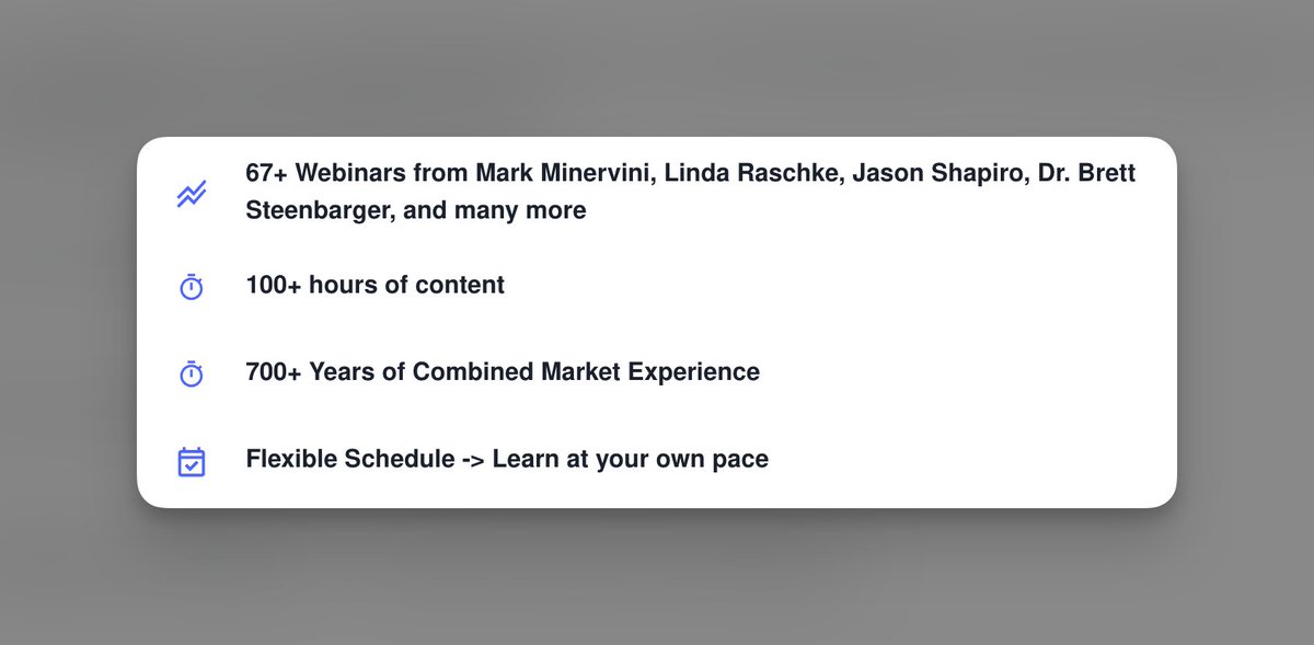 TraderLion's Annual Trading Conferences are now combined into one resource!

Over 67 webinars, 100+ hours of video content and nearly 700 years of combined market experience featuring Portfolio Managers, Market Wizards &amp; more!

100% Free

👍+Share

Link: traderlion.com/annual-trading…