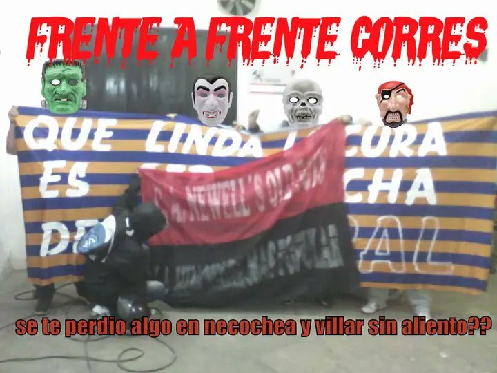 Sin aliento cagón.
Con la Hinchada Más Popular Frente a Frente CORRES.
COMO TODA LA VIDA.