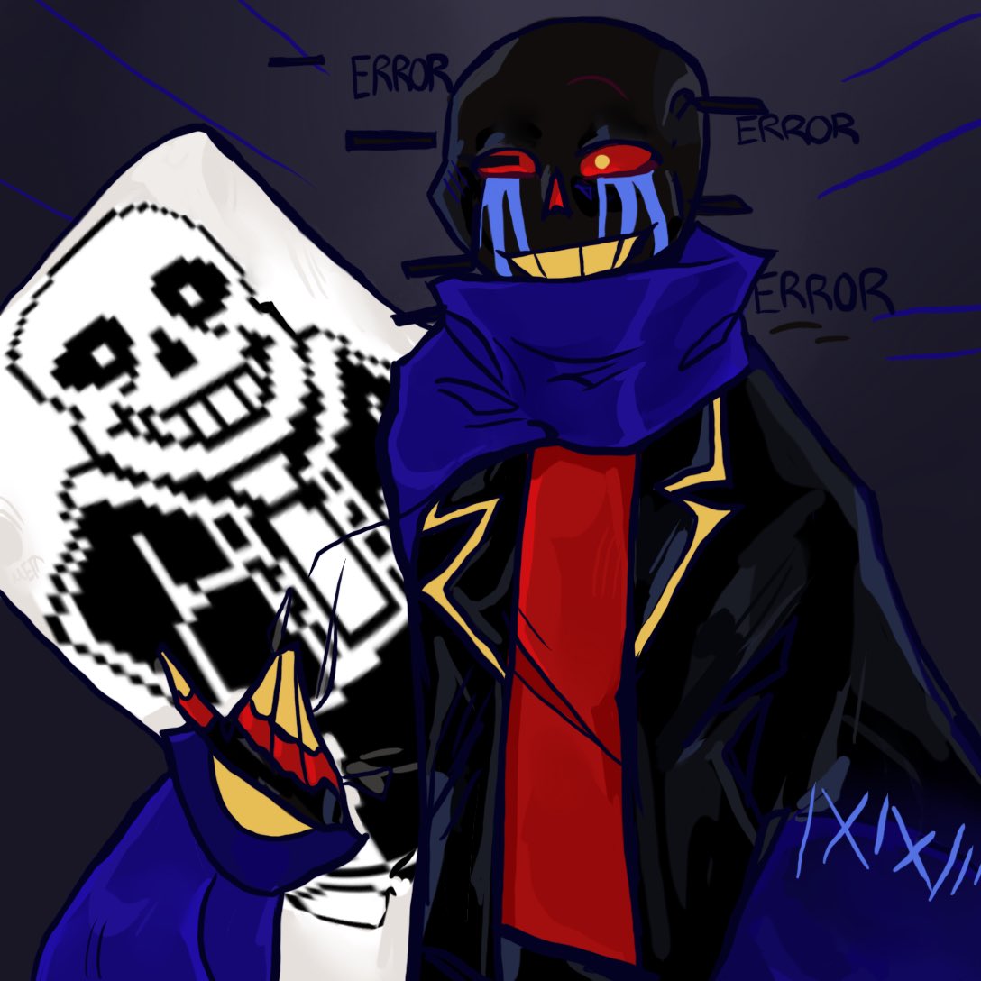 metalichotchoco's tweet photo. Error being a classic fanboy is canon to me lol.
👁️🗨️
#utmv #errorsans #sans #classicerror #errortale #utdr https://t.co/nrX9b8NJGD