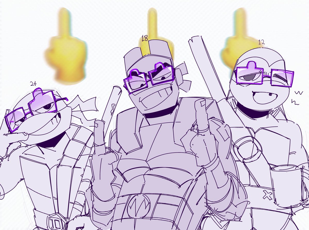 #tmnt #TMNT #Donatello #donatellotmnt 
💜💜💜关于哭哭眼镜💜💜💜