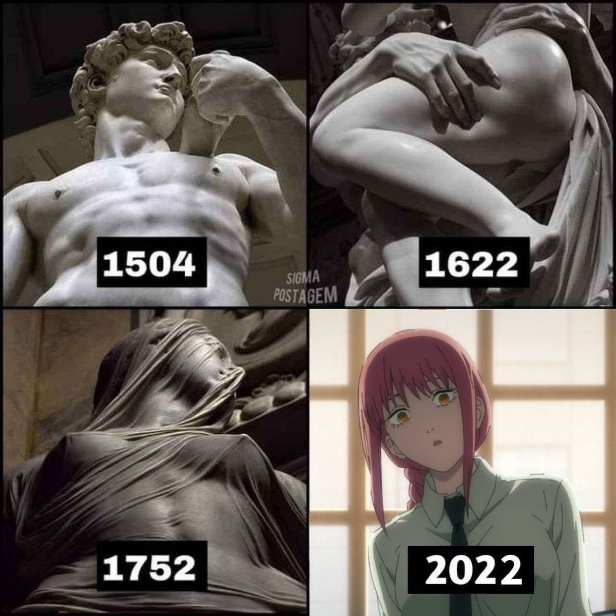 the masterpieces of humankind over the years