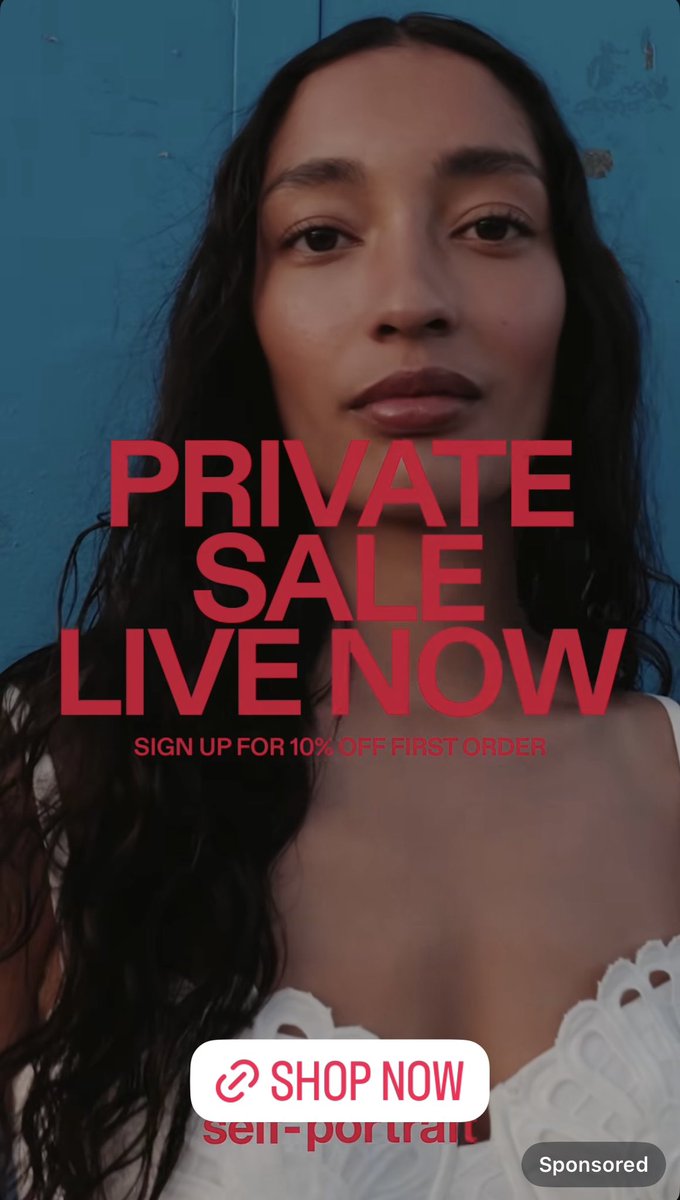 danni_osborne_'s tweet photo. If I’m getting an ad for your sale there is nothing private about it.

This is similar to calling me a VIP when I’ve never shopped with you before.

Brands seems to have forgotten how to message customers. https://t.co/8bKQpKOhZP