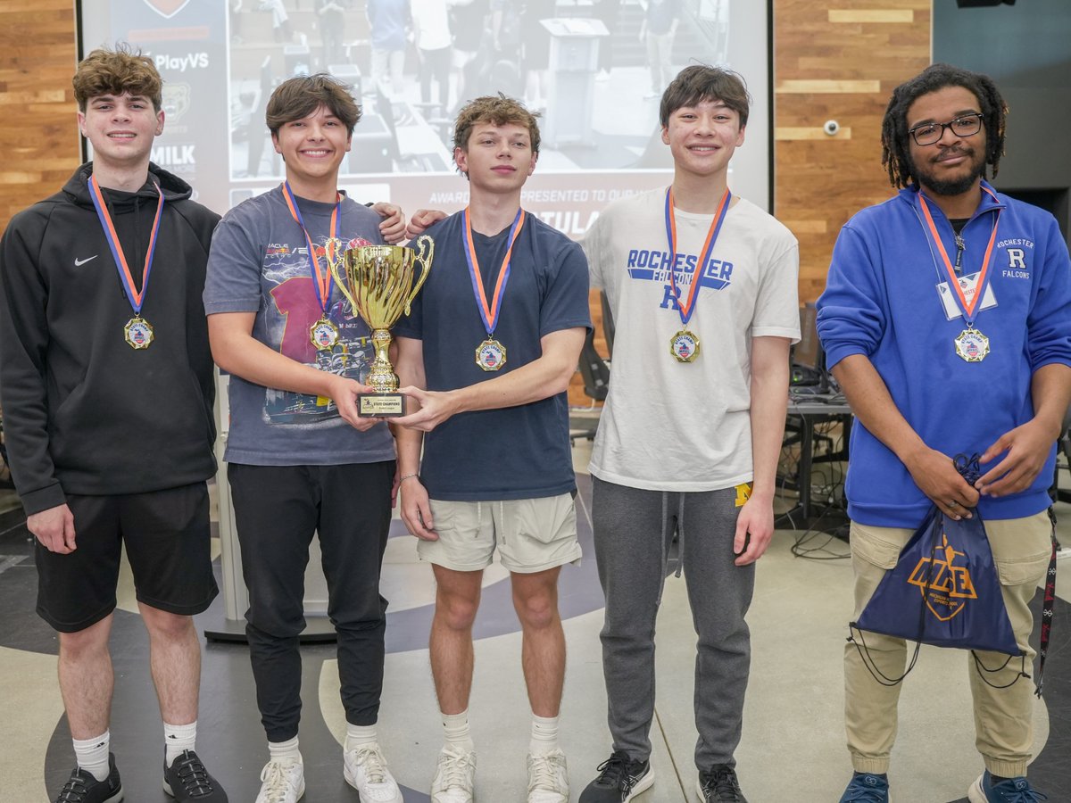 🔥<a href="/TheMHSEL/">MHSEL</a> State Championship brought the heat with big plays, high energy, and unforgettable moments.

Special shoutout to the <a href="/DetroitRedWings/">Detroit Red Wings</a> for pulling up, handing out swag, and playing NHL® 25 👏 Appreciate you!