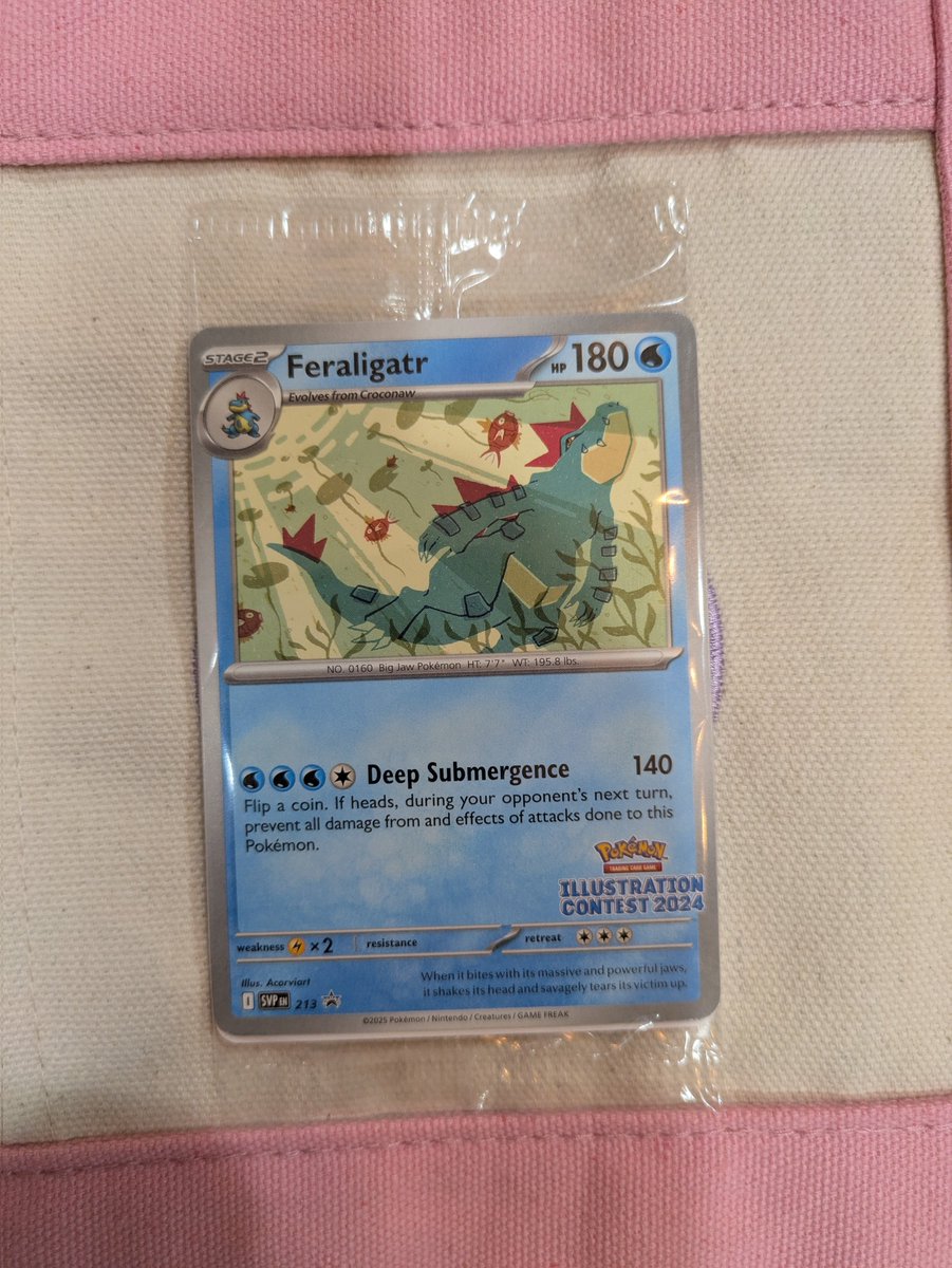 🎁 Pokémon Illustration Contest 2024 Promos Giveaway Round 7 🎁

To join:
➡️Follow <a href="/SteeloAndKri/">SteeloAndKri</a> &amp; <a href="/PokeTCGAlerts/">Pokemon Alerts & News</a>
➡️Repost and Like this Tweet

That's all! US only. Winner selected on May 23rd. Good luck everyone! 🥳