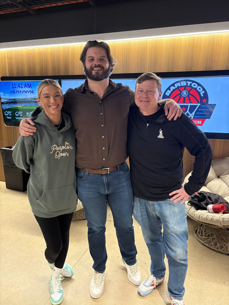 The prophecy is fulfilled! 

The Louisiana Barstool pipeline <a href="/TBob53/">T-Bob Hebert</a> <a href="/MeganMakinMoney/">Megan</a>