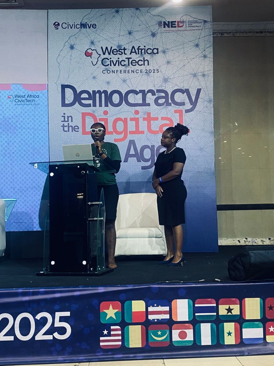 BudgITgh's tweet photo. Ongoing at #WACTC2025: BudgIT Ghana collaborates with other innovators under Team Civic Education and Political Participation for a stellar presentation on Citizen Learn Now! (CLEAN).📌👏🏽

#CivicSpaces
#BudgITGhana
#GetInvolved
#Tech4Gov https://t.co/Aj1VquFPqQ